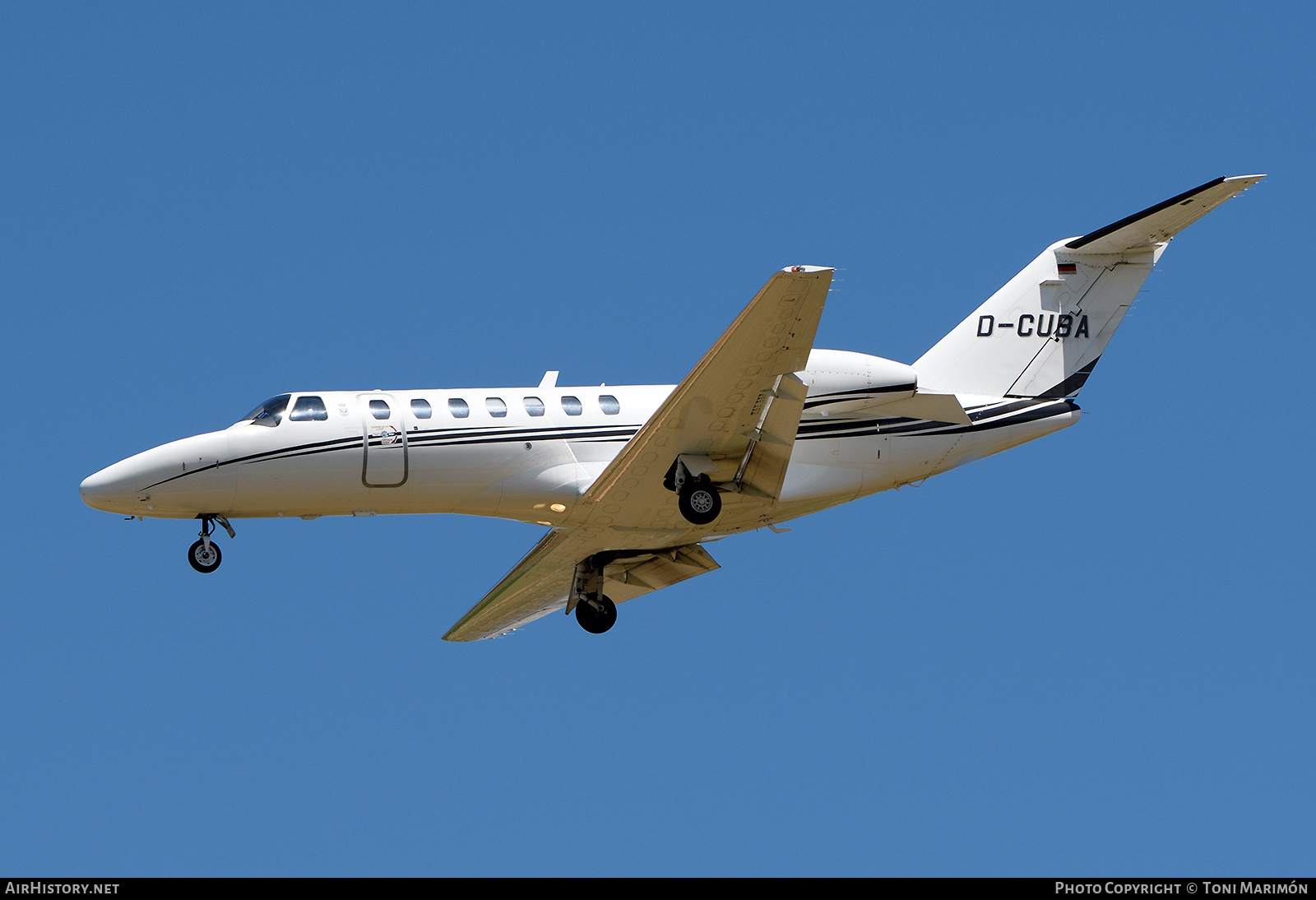 Aircraft Photo of D-CUBA | Cessna 525B CitationJet CJ3 | AirHistory.net #701078