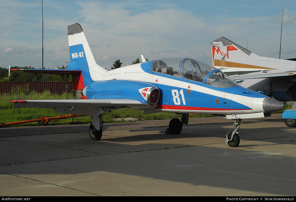 Aircraft Photo of 81 white | Mikoyan-Gurevich MiG-AT | Russia - Air Force | AirHistory.net #701086
