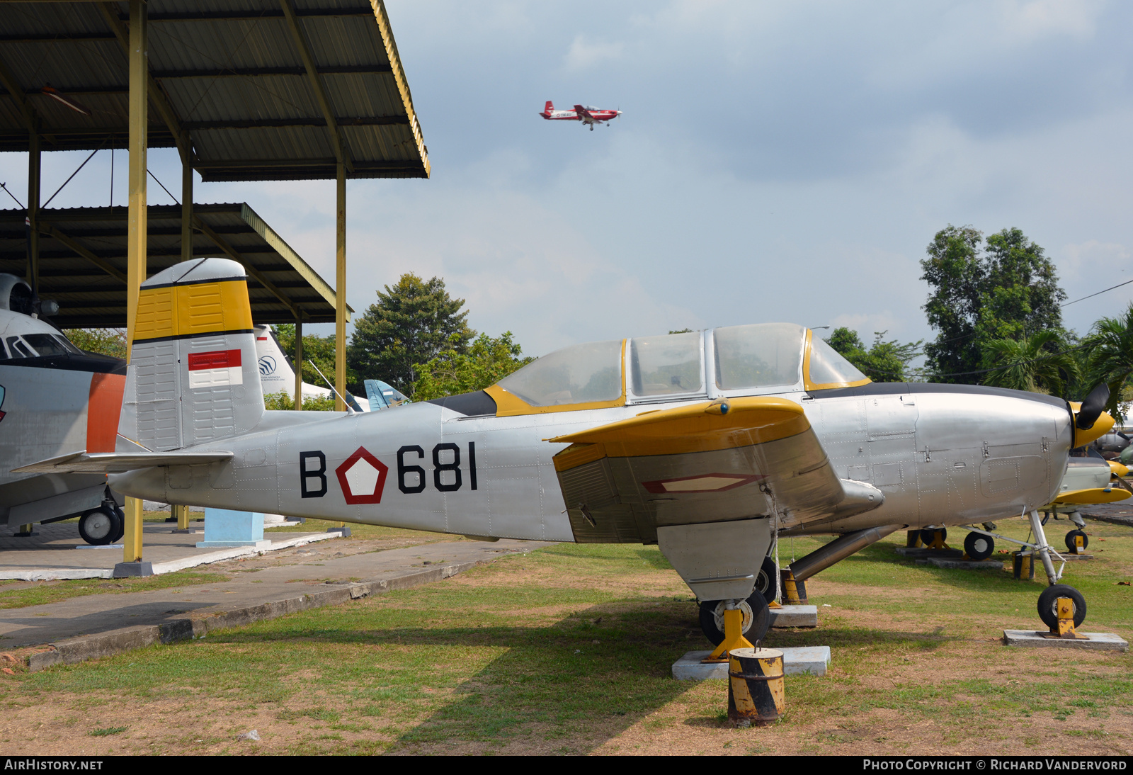 Aircraft Photo of B-681 | Beech T-34A Mentor | Indonesia - Air Force | AirHistory.net #701100