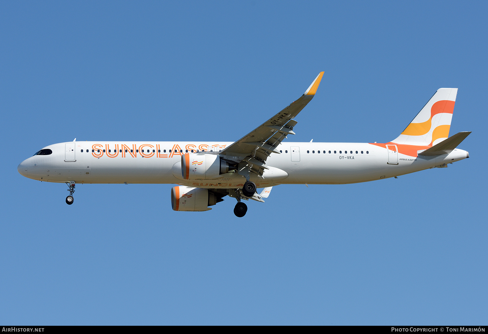 Aircraft Photo of OY-VKA | Airbus A321-251NX | Sunclass Airlines | AirHistory.net #701108