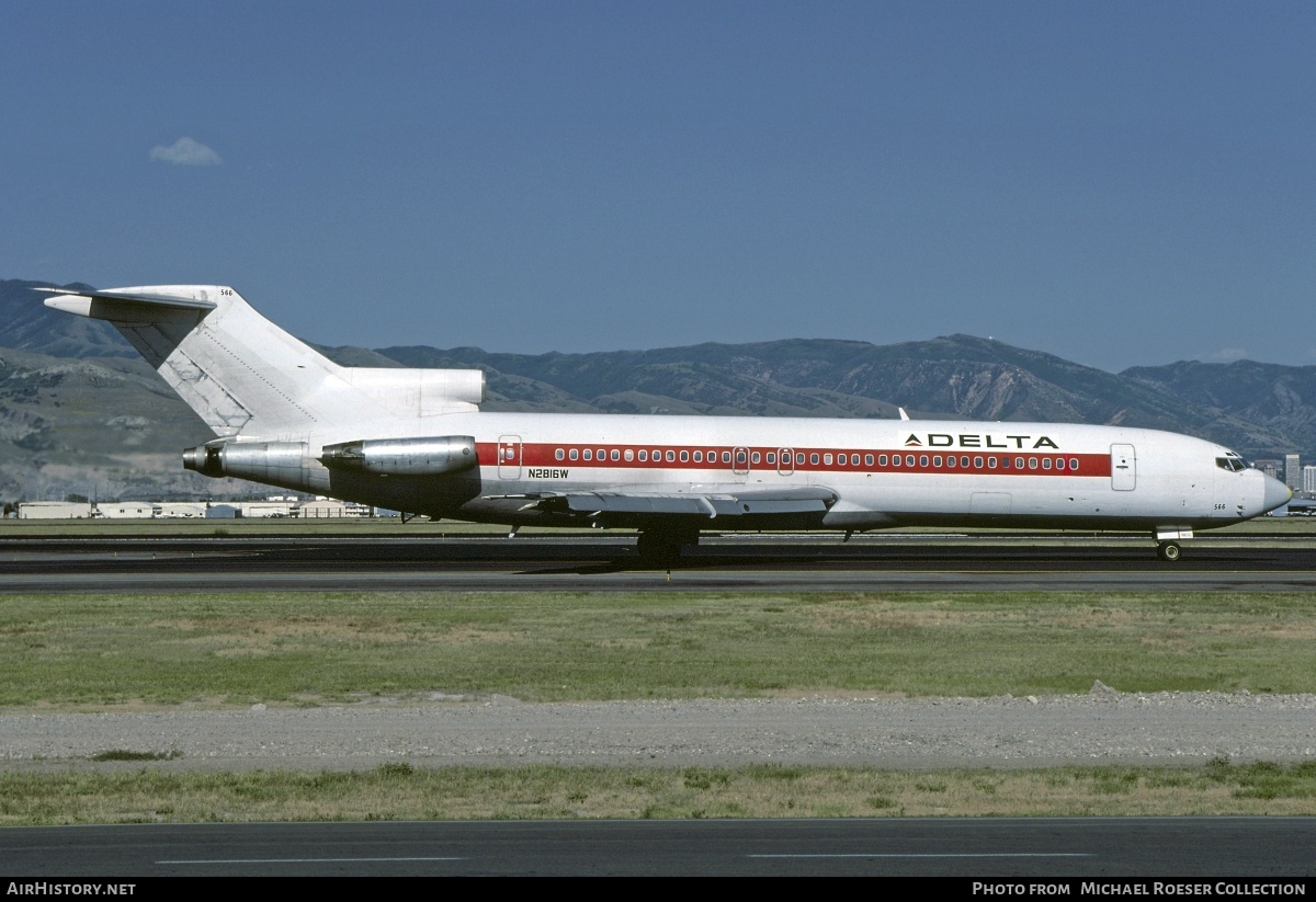 Aircraft Photo of N2816W | Boeing 727-247/Adv | Delta Air Lines | AirHistory.net #701116