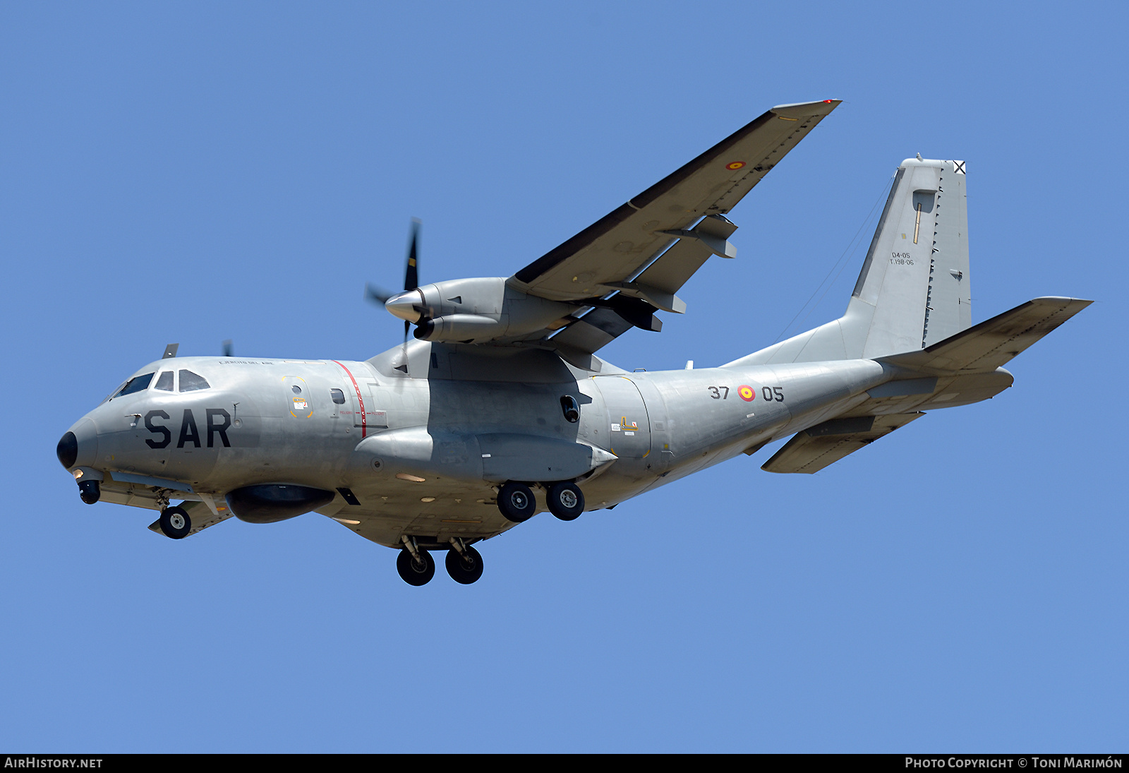 Aircraft Photo of T19B-06 / D4-05 | CASA/IPTN CN235M-100 | Spain - Air Force | AirHistory.net #701120