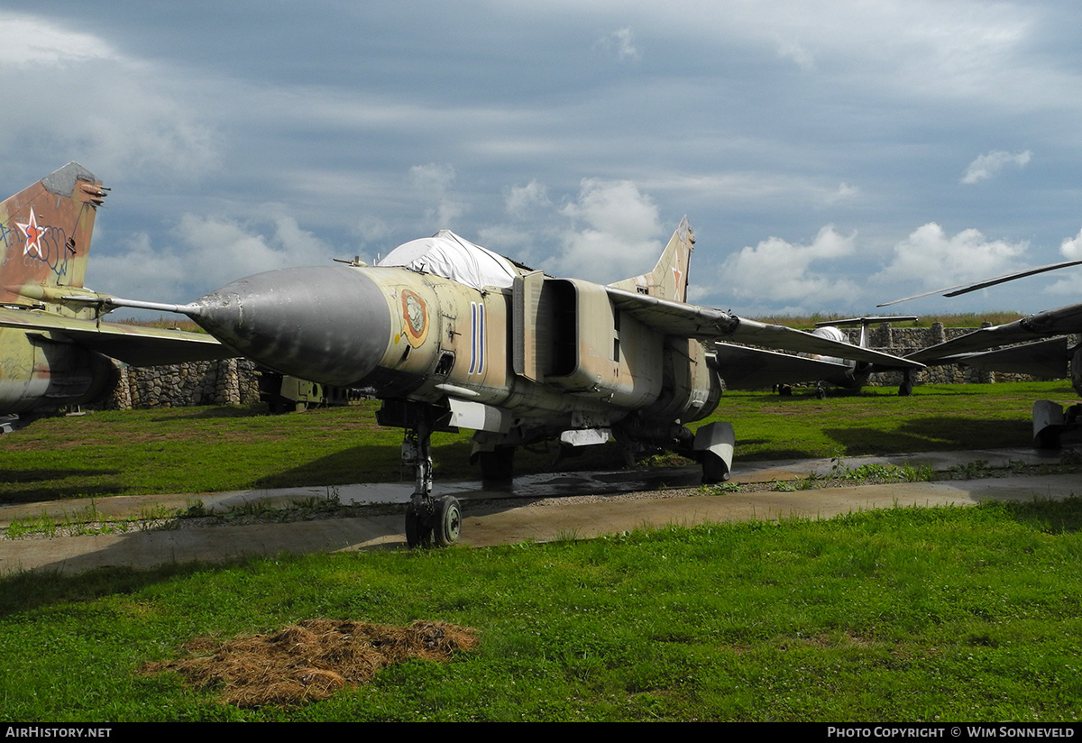 Aircraft Photo of 11 blue | Mikoyan-Gurevich MiG-23M | Soviet Union - Air Force | AirHistory.net #701143
