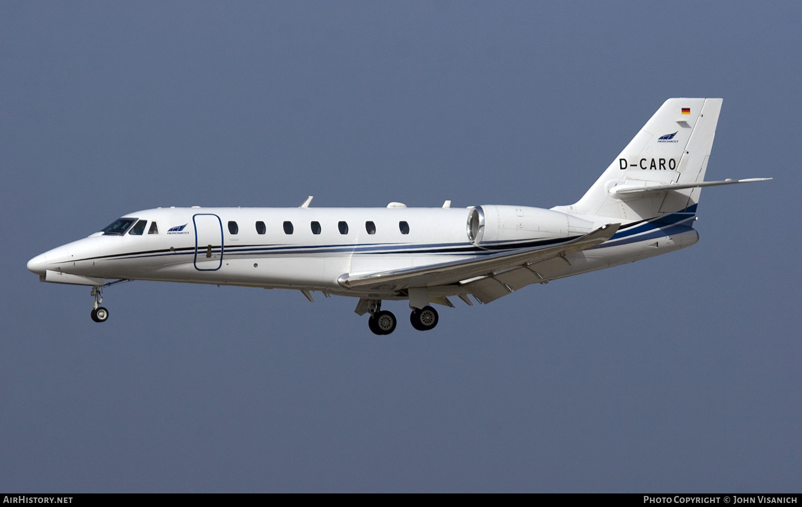 Aircraft Photo of D-CARO | Cessna 680 Citation Sovereign+ | AWE - Aerowest | AirHistory.net #701145