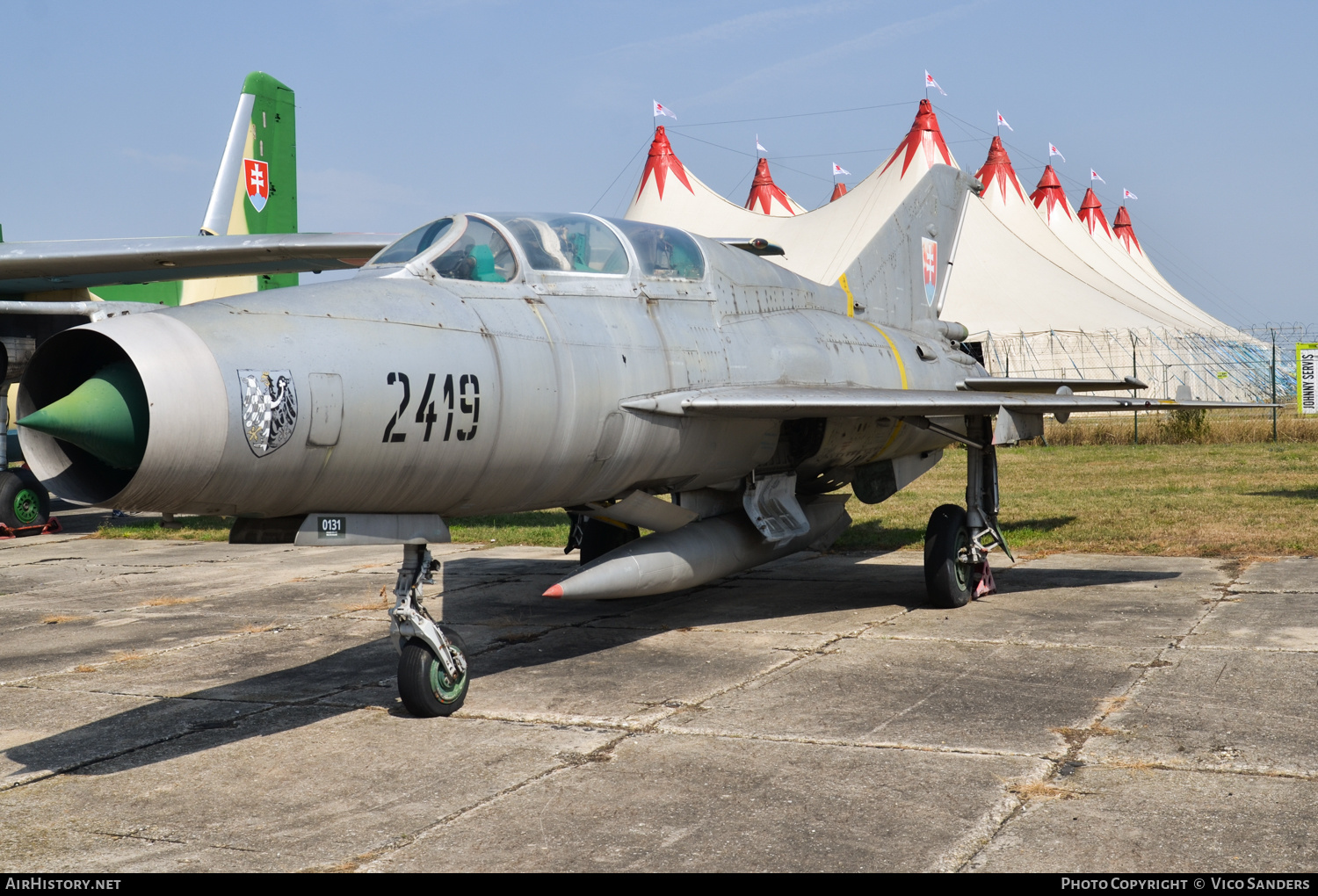 Aircraft Photo of 2419 | Mikoyan-Gurevich MiG-21U-600 | Slovakia - Air Force | AirHistory.net #701151