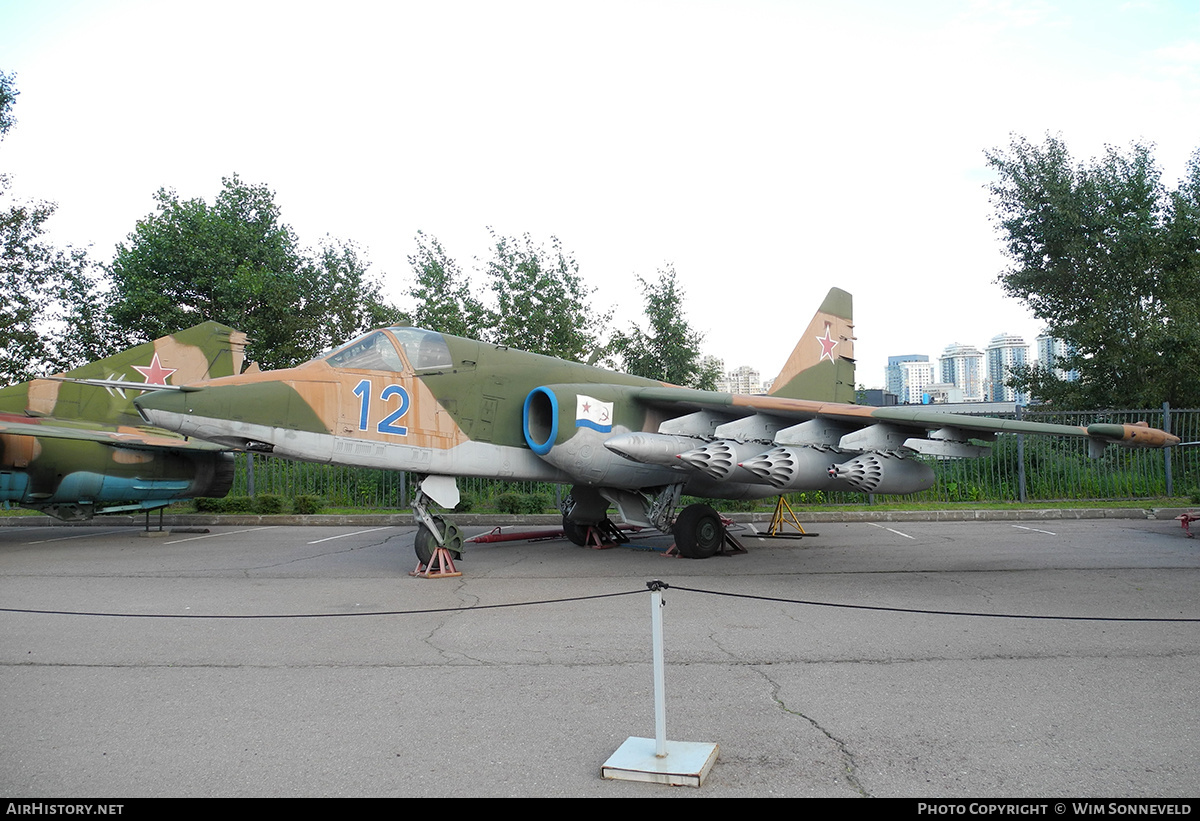 Aircraft Photo of 12 blue | Sukhoi Su-25 | Russia - Air Force | AirHistory.net #701153