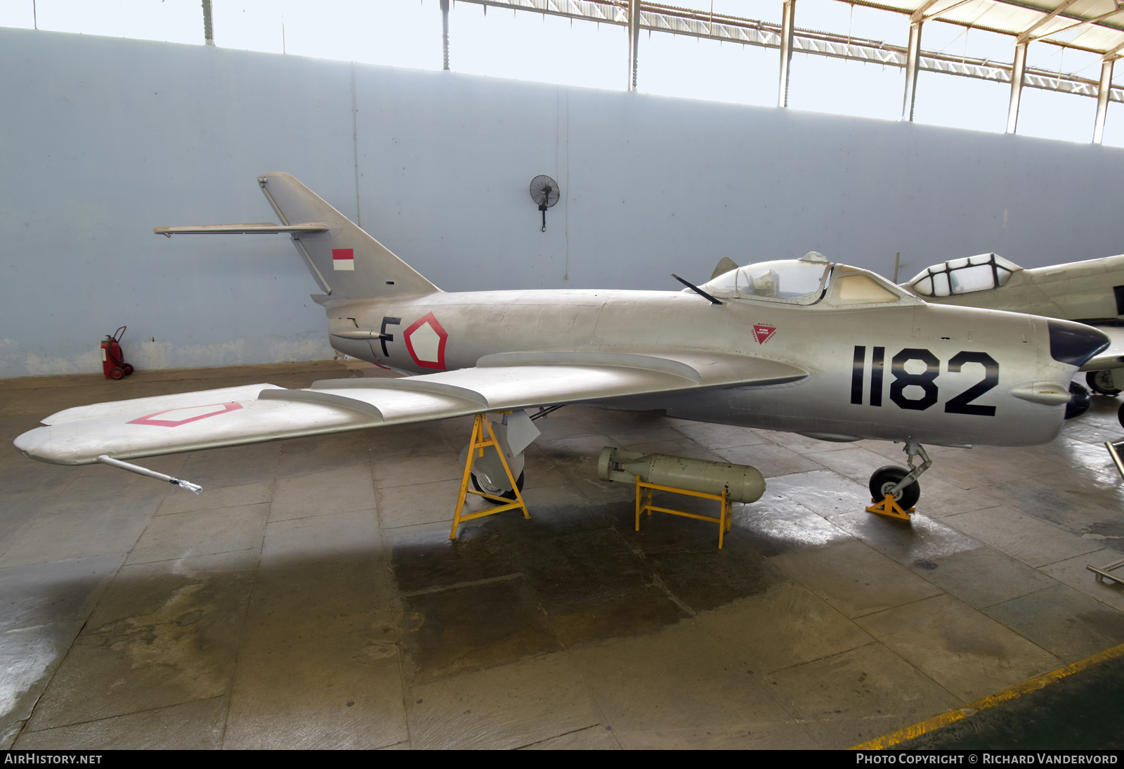 Aircraft Photo of F-1182 | PZL-Mielec Lim-5P (MiG-17PF) | Indonesia - Air Force | AirHistory.net #701161
