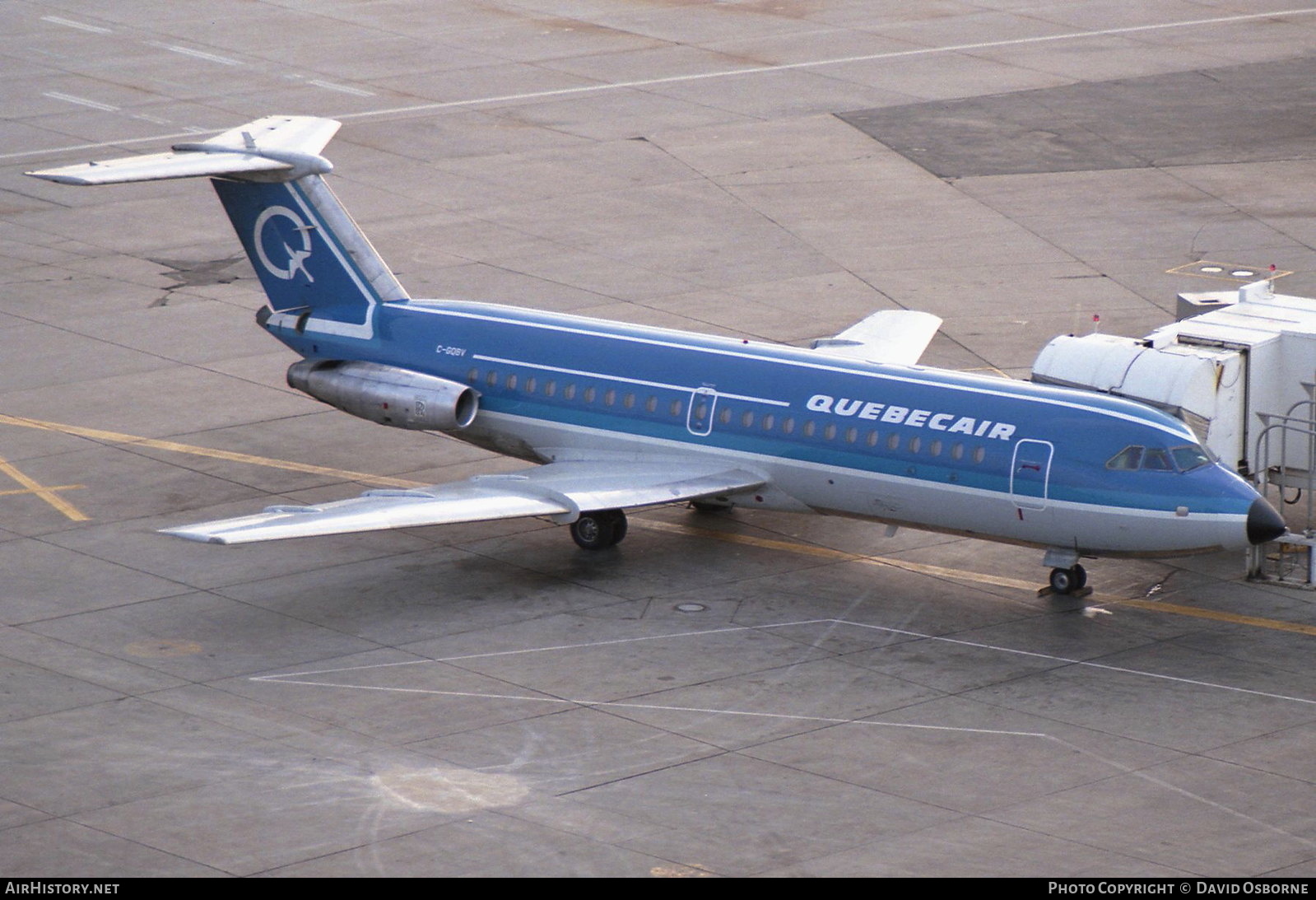 Aircraft Photo of C-GQBV | BAC 111-420EL One-Eleven | Quebecair | AirHistory.net #701162