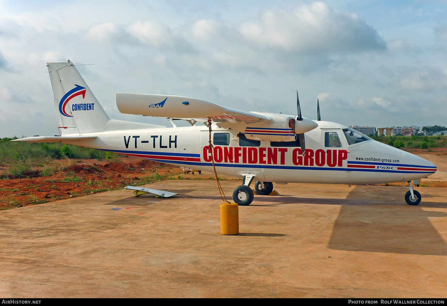 Aircraft Photo of VT-TLH | Partenavia P-68C | Confident Airlines | AirHistory.net #701170