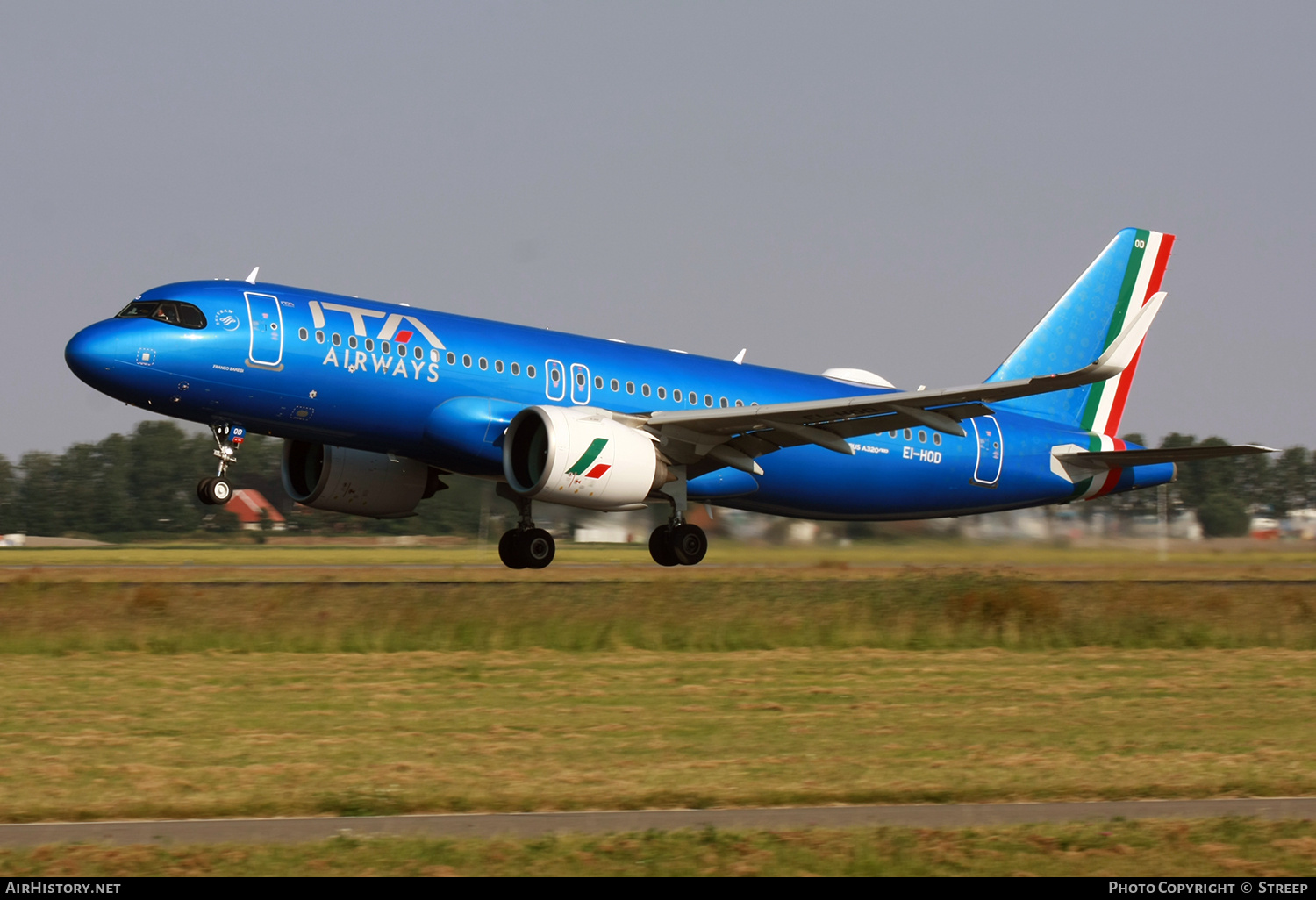 Aircraft Photo of EI-HOD | Airbus A320-272N | ITA Airways | AirHistory.net #701182