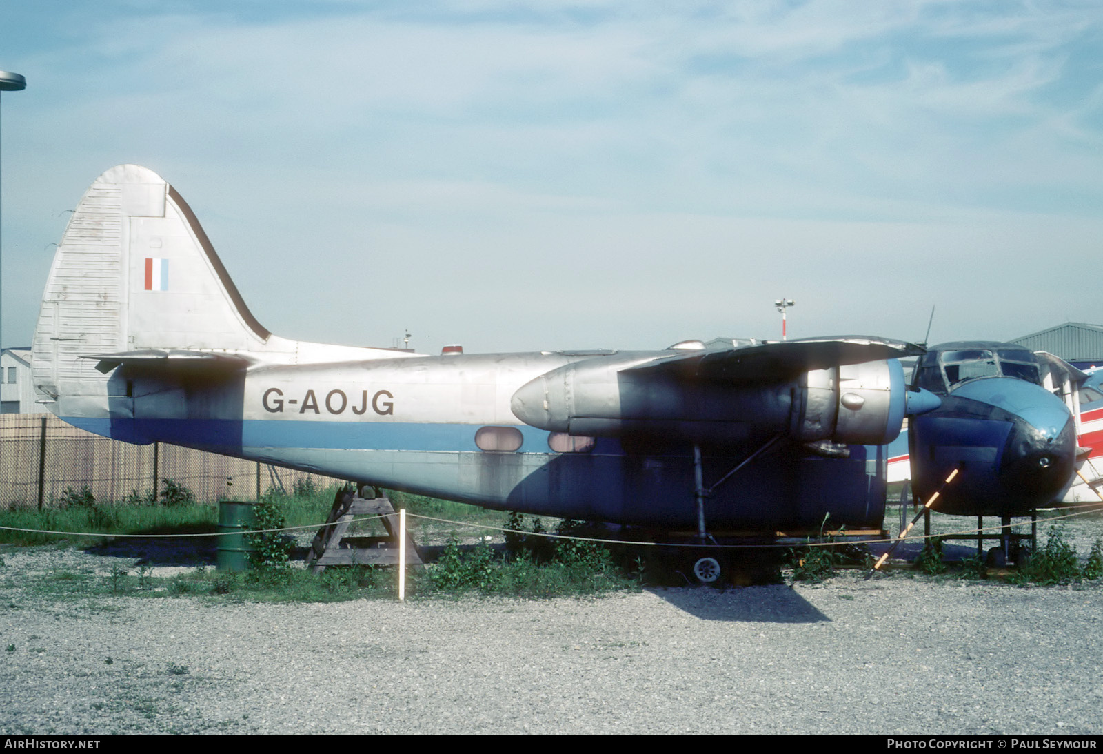 Aircraft Photo of G-AOJG | Hunting P.66 Pembroke C.54 | AirHistory.net #701191