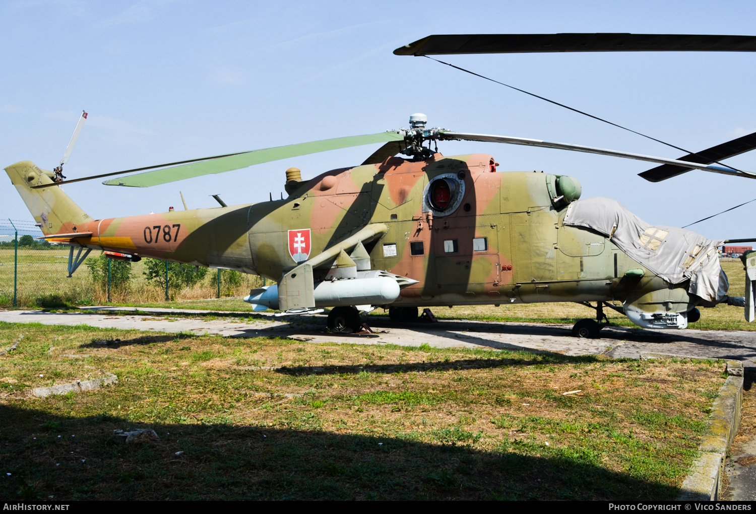 Aircraft Photo of 0787 | Mil Mi-24V | Slovakia - Air Force | AirHistory.net #701217
