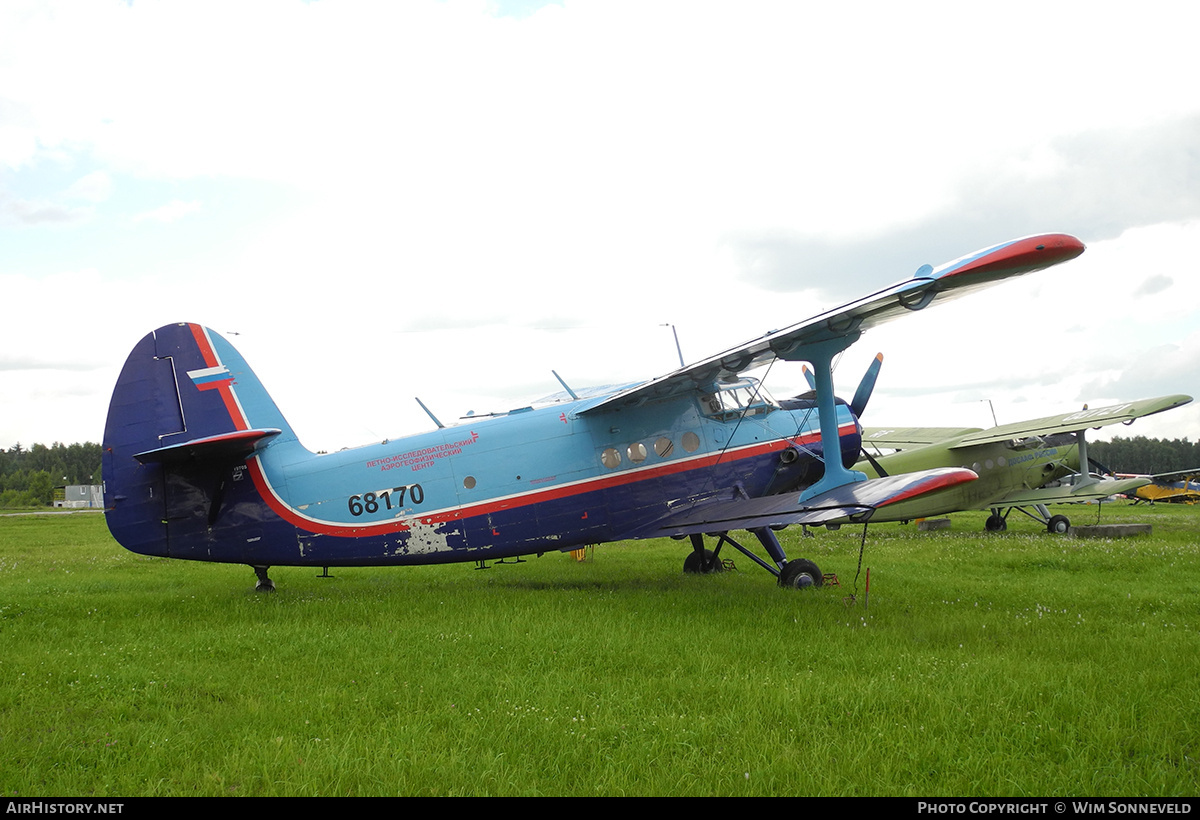Aircraft Photo of 68170 | Antonov An-2R | Flight Research Aerogeophysical Center | AirHistory.net #701237