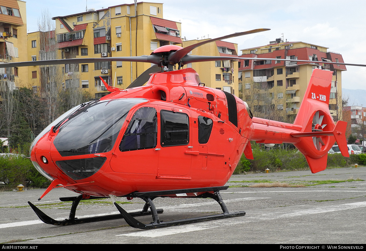 Aircraft Photo of ZA-XHB | Eurocopter EC-135P-2+ | AirHistory.net #701266