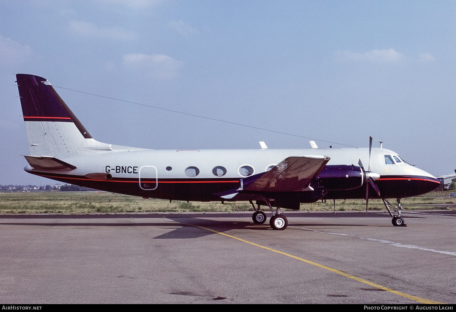 Aircraft Photo of G-BNCE | Grumman G-159 Gulfstream I | AirHistory.net #701274