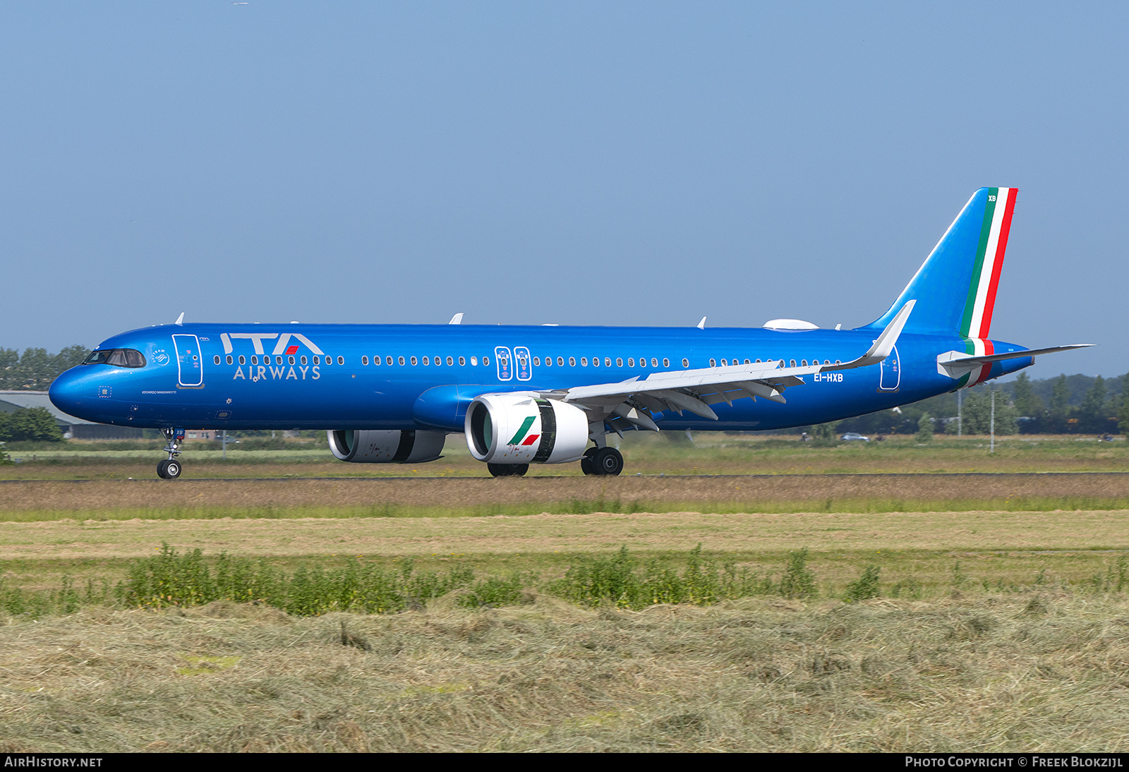 Aircraft Photo of EI-HXB | Airbus A321-271NX | ITA Airways | AirHistory.net #701277