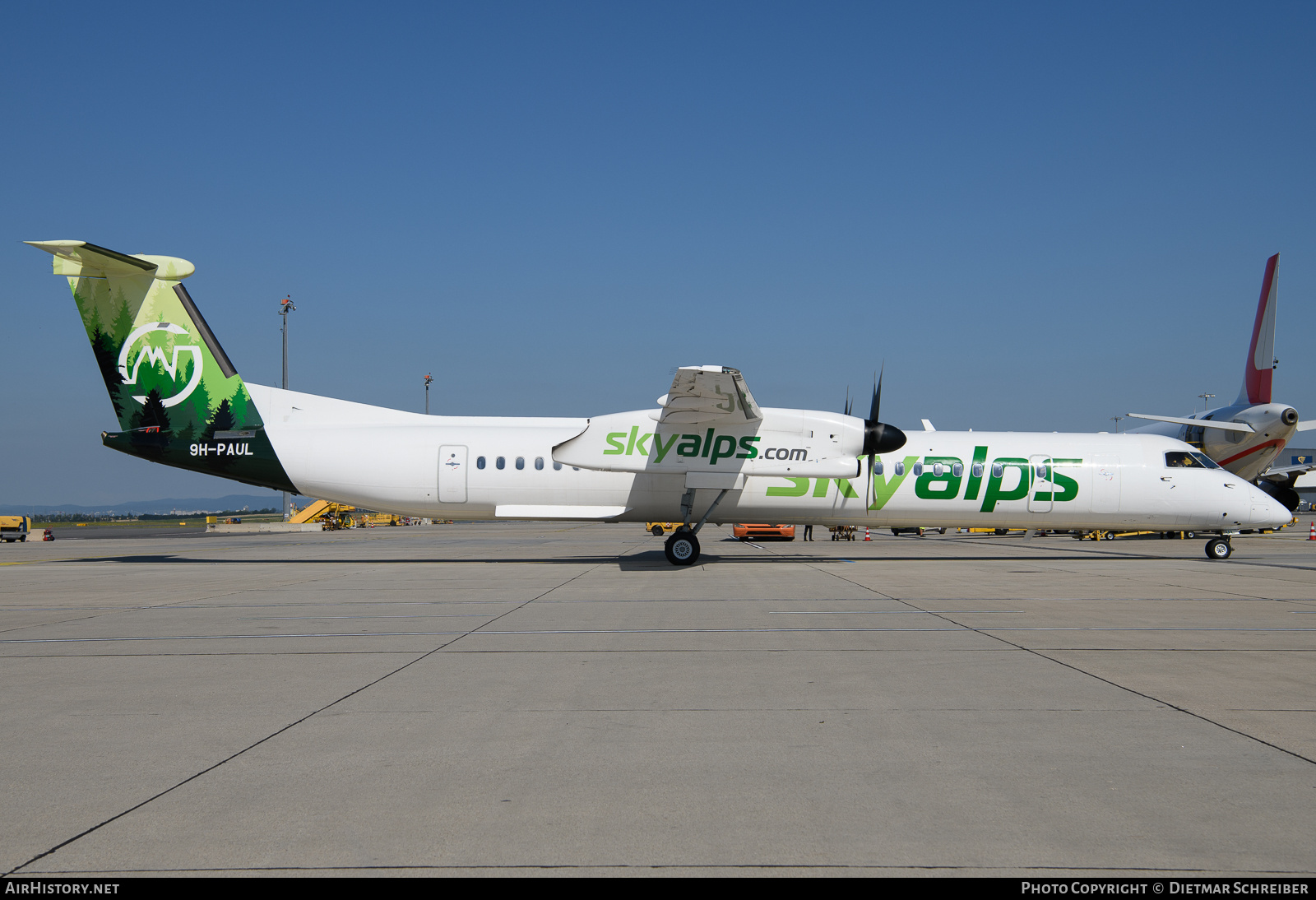 Aircraft Photo of 9H-PAUL | Bombardier DHC-8-402 Dash 8 | SkyAlps | AirHistory.net #701305
