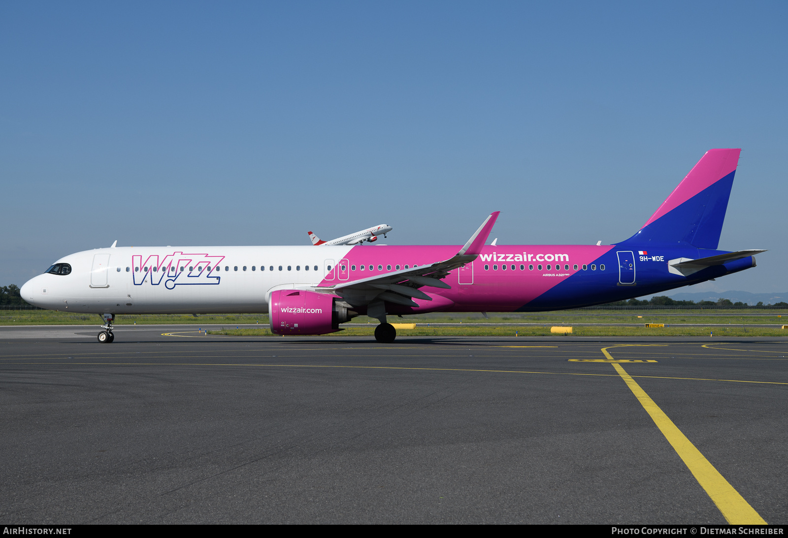 Aircraft Photo of 9H-WDE | Airbus A321-271NX | Wizz Air | AirHistory.net #701312