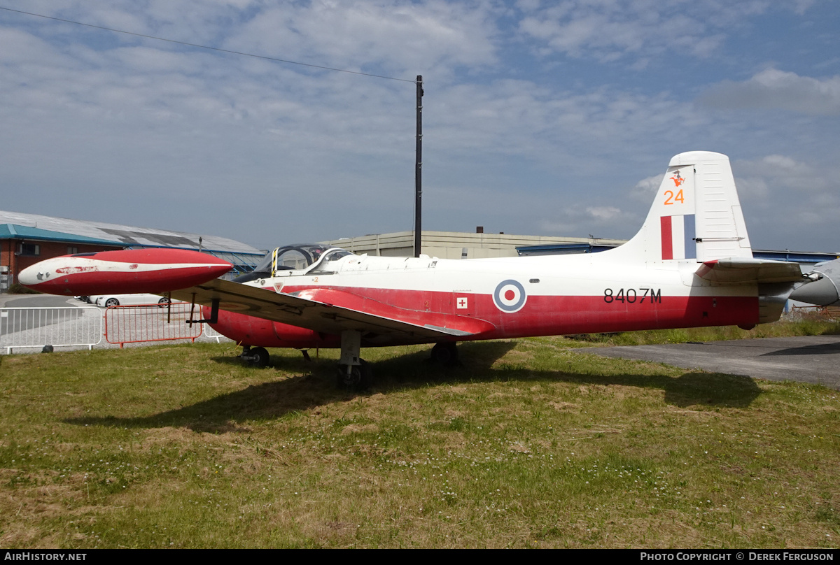 Aircraft Photo of 8407M | Hunting P.84 Jet Provost T4 | UK - Air Force | AirHistory.net #701320