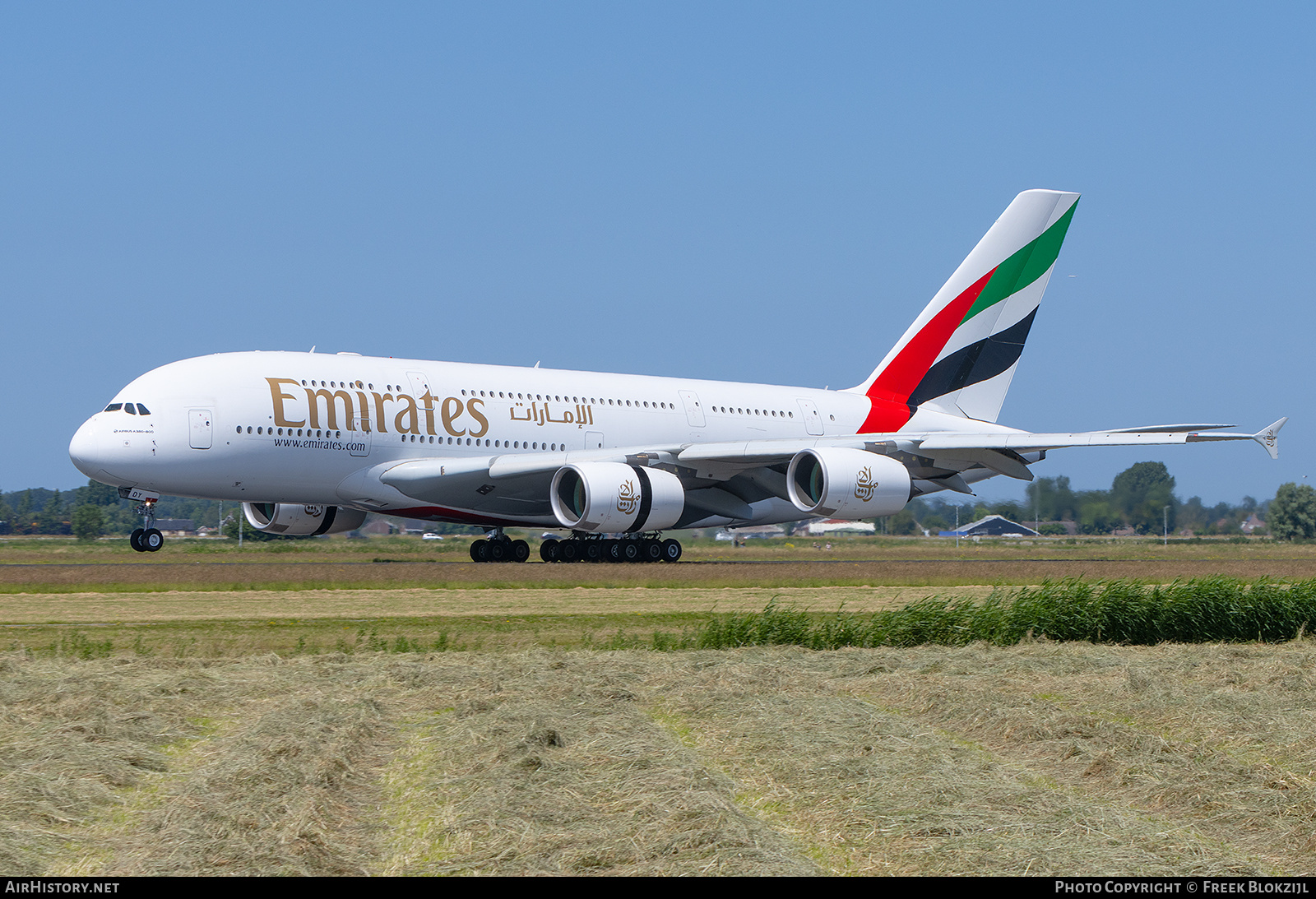 Aircraft Photo of A6-EDY | Airbus A380-861 | Emirates | AirHistory.net #701323
