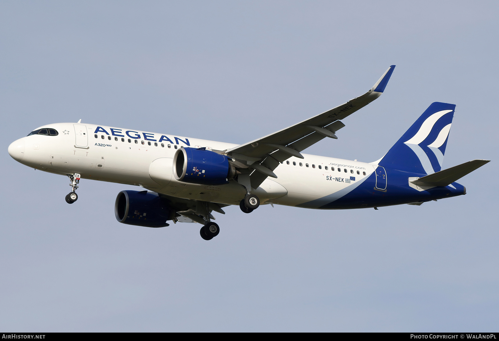 Aircraft Photo of SX-NEK | Airbus A320-271N | Aegean Airlines | AirHistory.net #701349