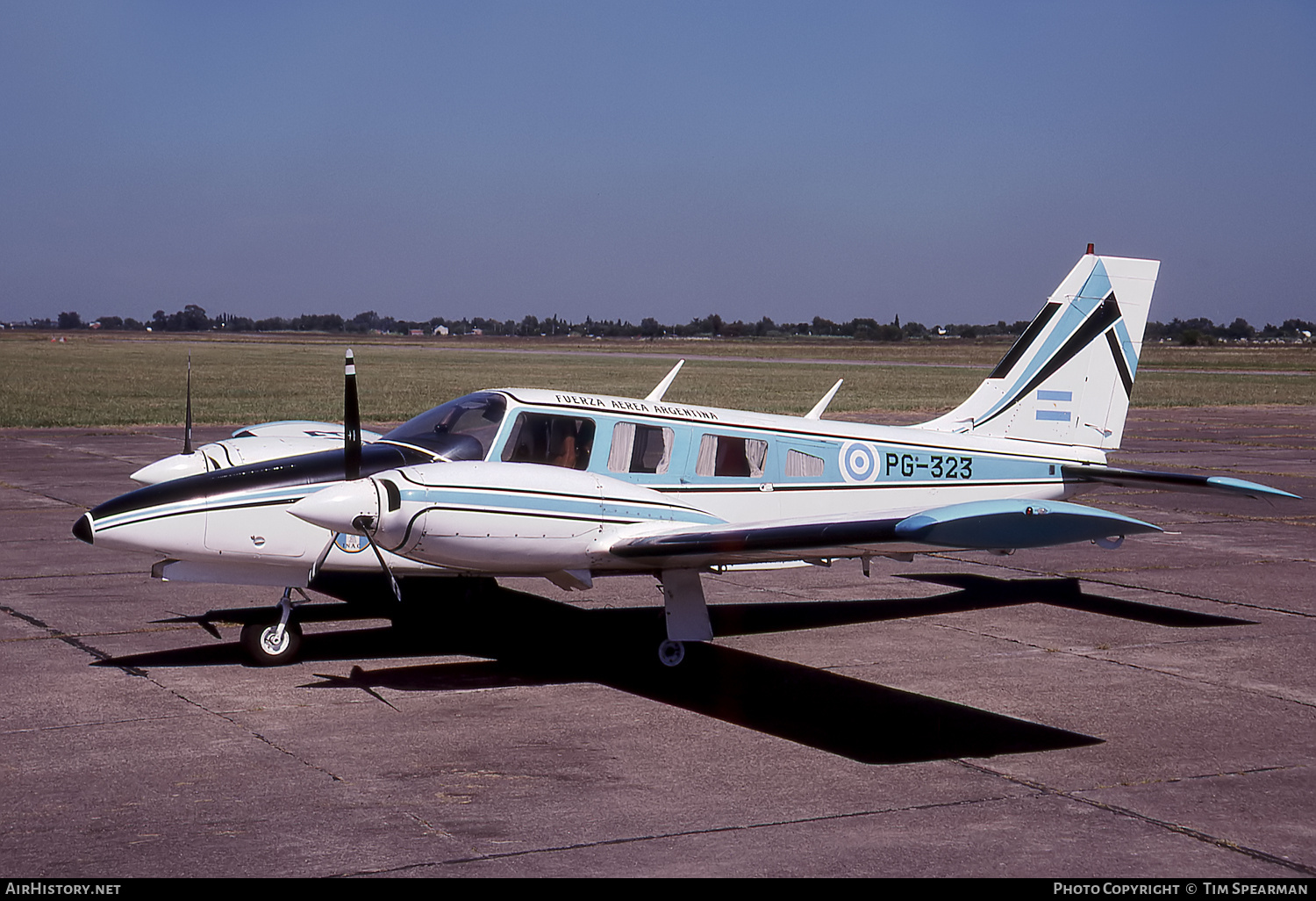 Aircraft Photo of PG-323 | Chincul PA-A-34-220T Seneca III | Argentina - Air Force | AirHistory.net #701361