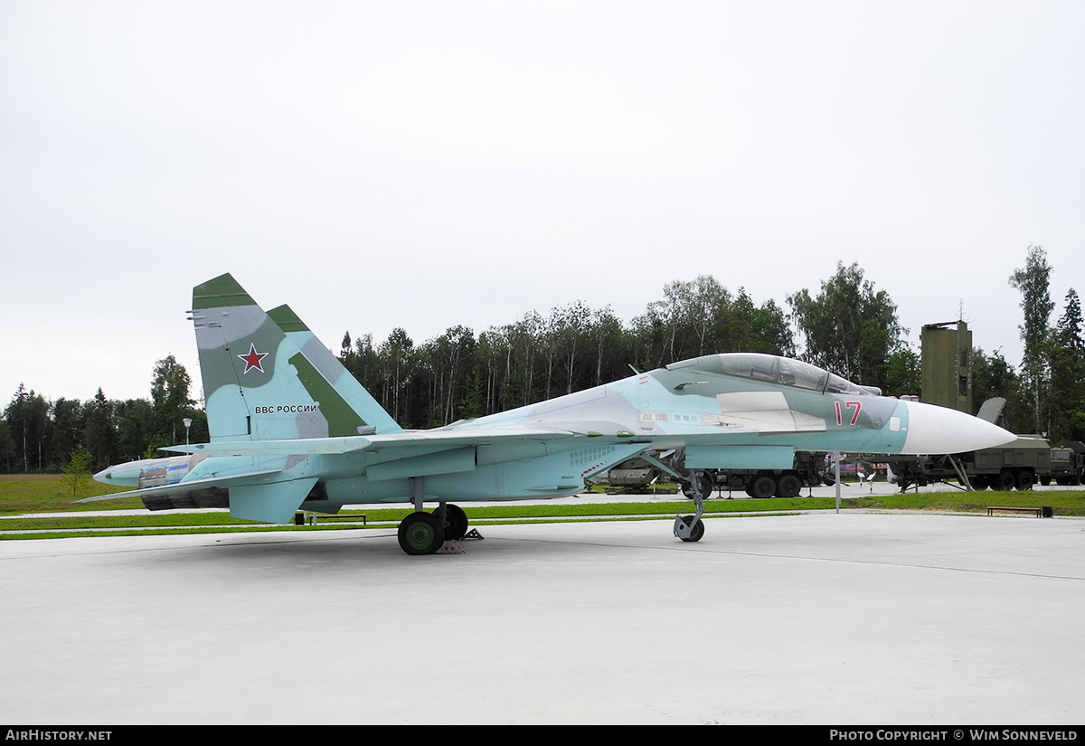 Aircraft Photo of 17 red | Sukhoi Su-27UB | Russia - Air Force | AirHistory.net #701362