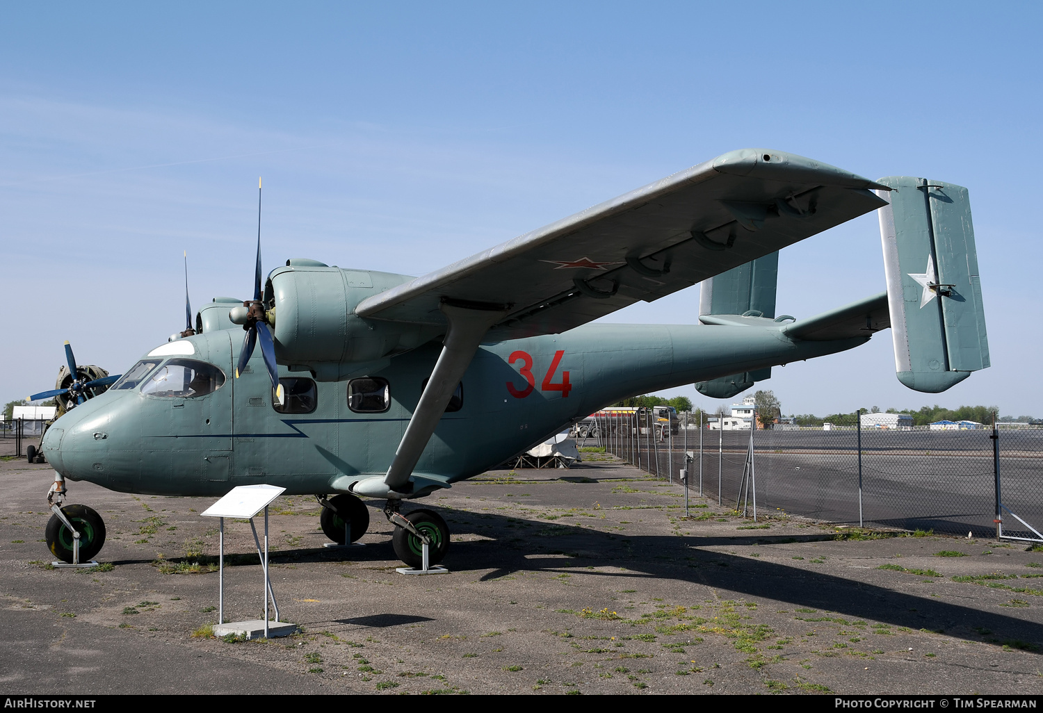 Aircraft Photo of 34 red | Antonov An-14A | Soviet Union - Air Force | AirHistory.net #701364