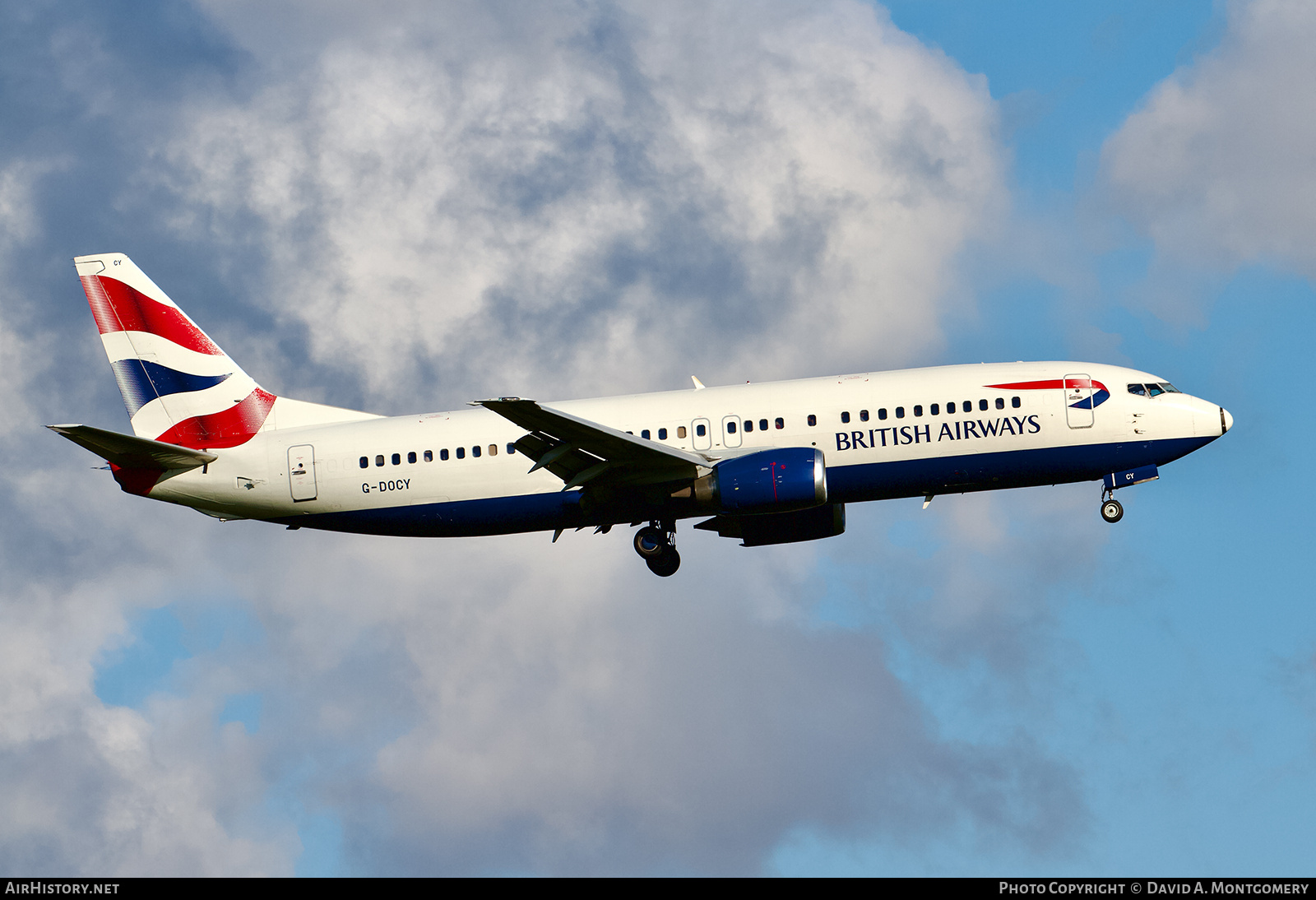 Aircraft Photo of G-DOCY | Boeing 737-436 | British Airways | AirHistory.net #701384