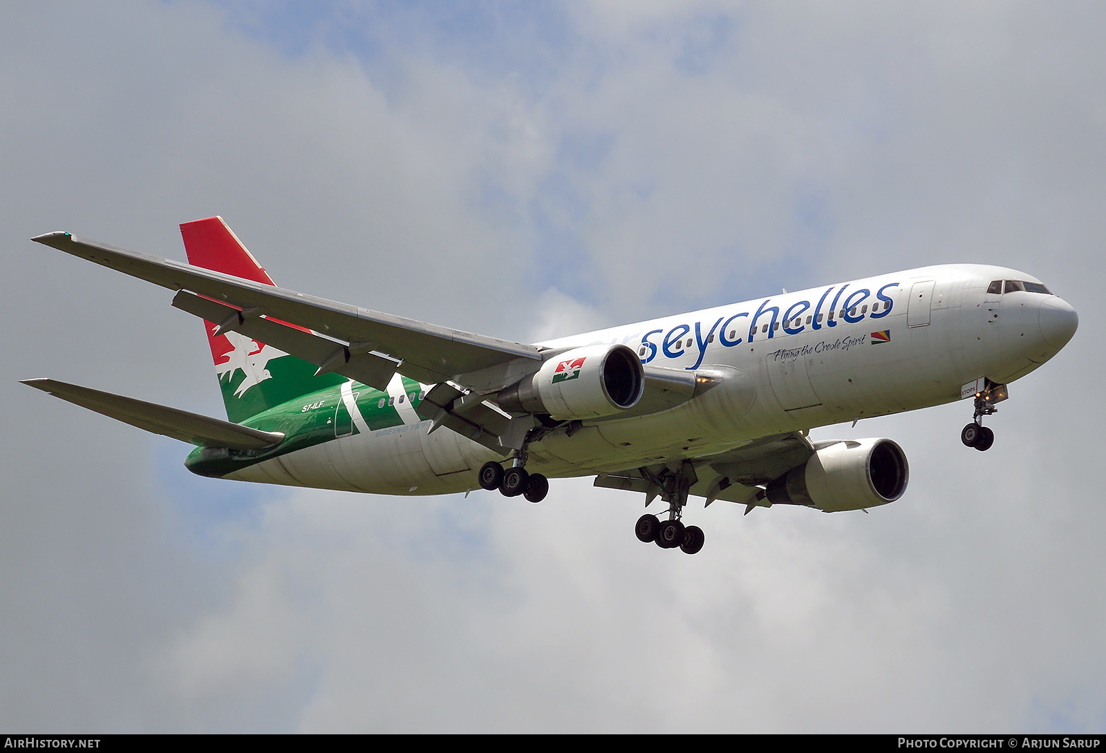 Aircraft Photo of S7-ILF | Boeing 767-205(ER) | Air Seychelles | AirHistory.net #701401