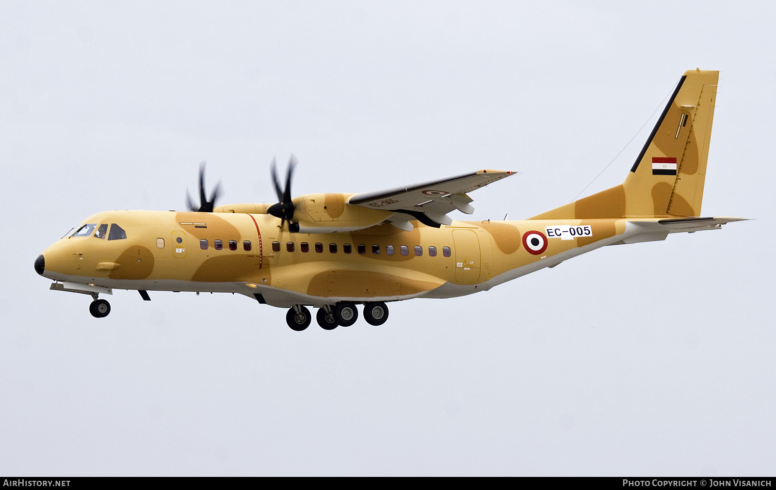 Aircraft Photo of EC-005 | CASA C295M | Egypt - Air Force | AirHistory.net #701420