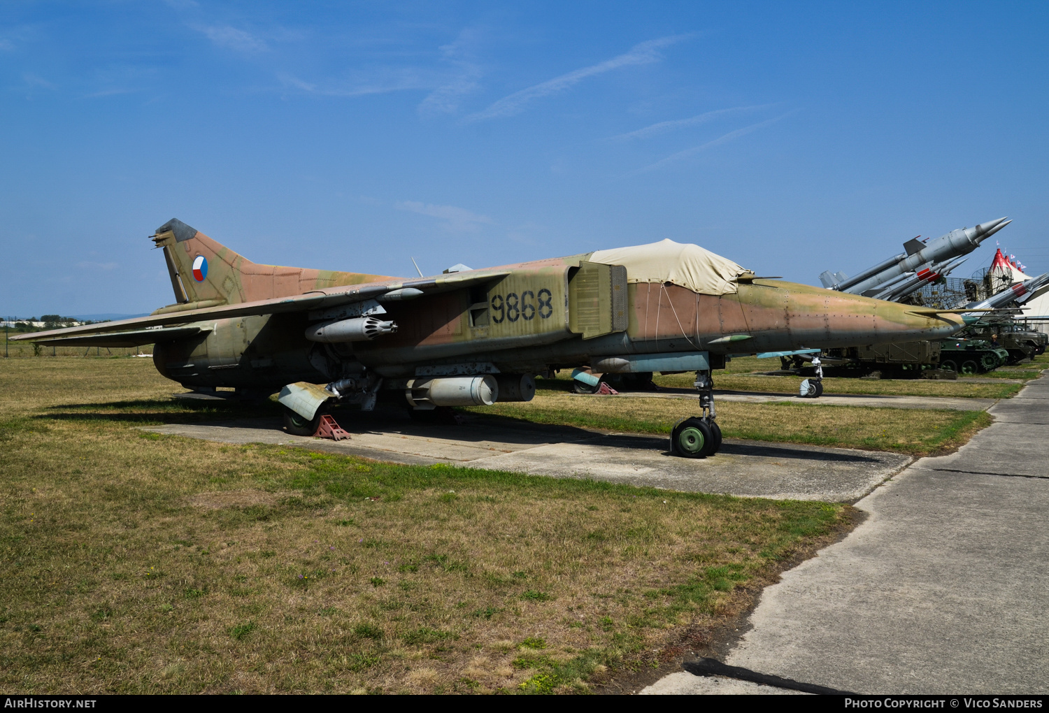 Aircraft Photo of 9868 | Mikoyan-Gurevich MiG-23BN | Czechia - Air Force | AirHistory.net #701449