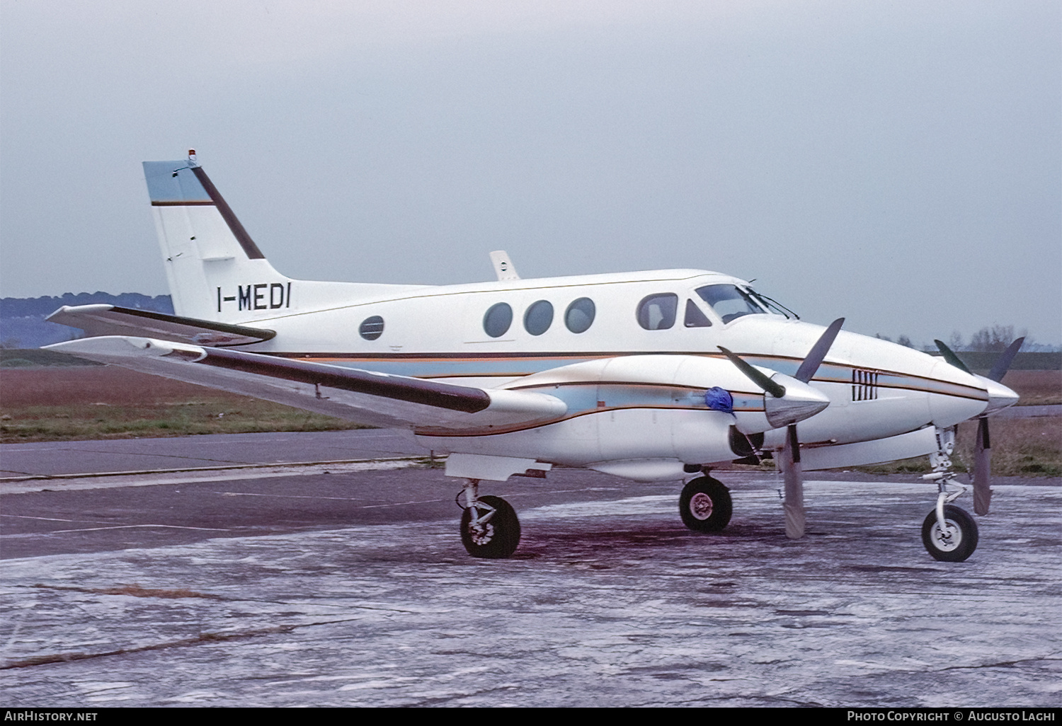 Aircraft Photo of I-MEDI | Beech 65-A90 King Air | AirHistory.net #701455