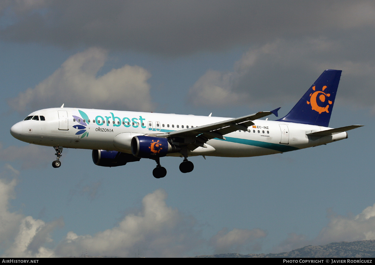 Aircraft Photo of EC-INZ | Airbus A320-214 | Orbest Orizonia Airlines | AirHistory.net #701460