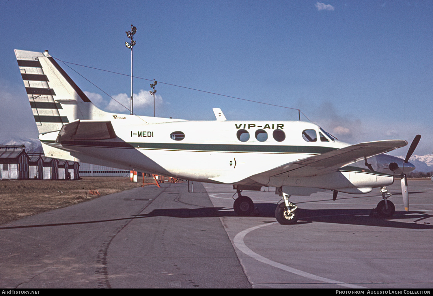 Aircraft Photo of I-MEDI | Beech 65-A90 King Air | Vip-Air | AirHistory.net #701521