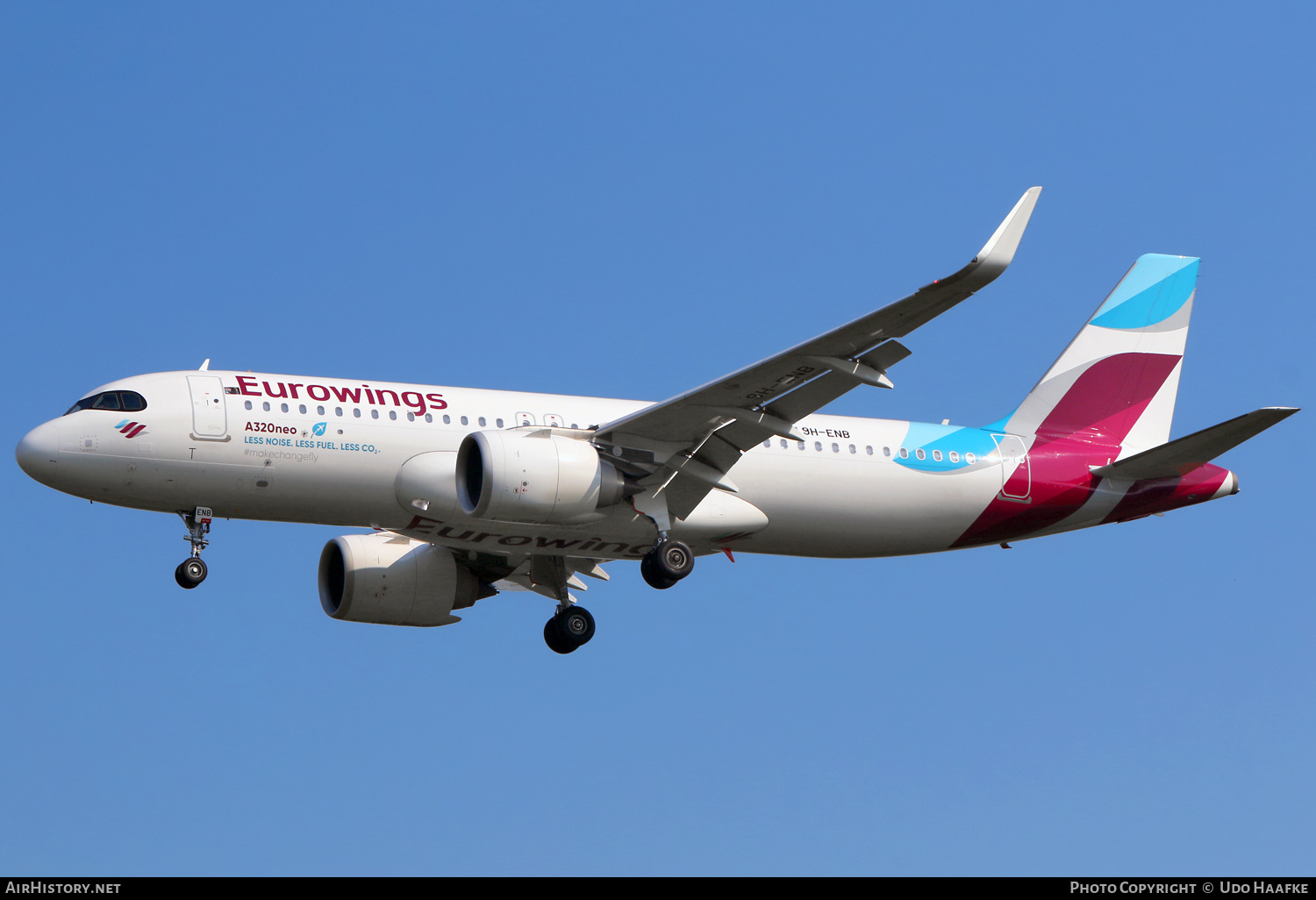 Aircraft Photo of 9H-ENB | Airbus A320-251N | Eurowings | AirHistory.net #701523