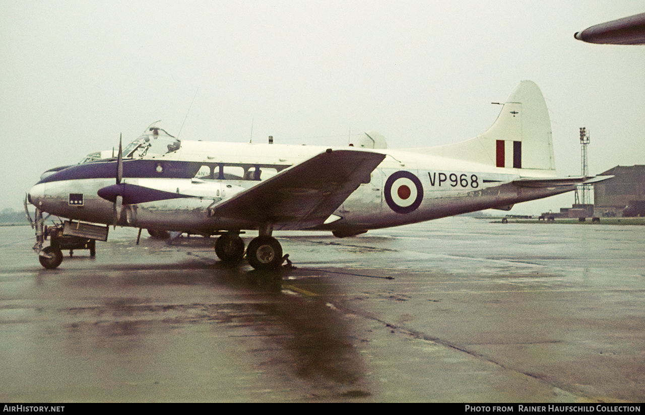 Aircraft Photo of VP968 | De Havilland D.H. 104 Devon C2/2 | UK - Air Force | AirHistory.net #701562