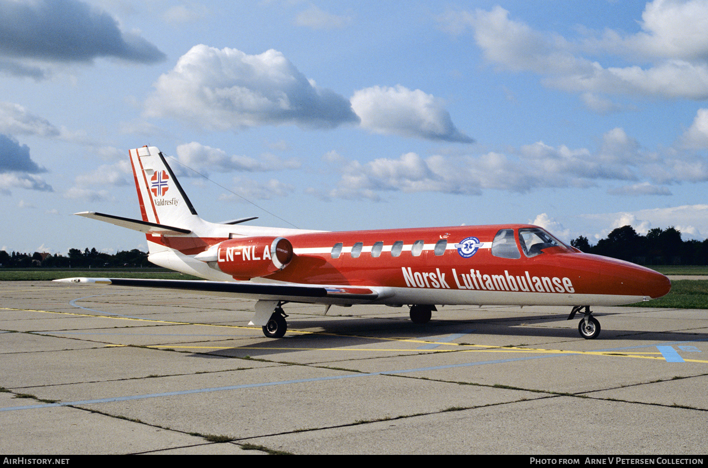 Aircraft Photo of LN-NLA | Cessna 550 Citation II | Norsk Luftambulanse | AirHistory.net #701571