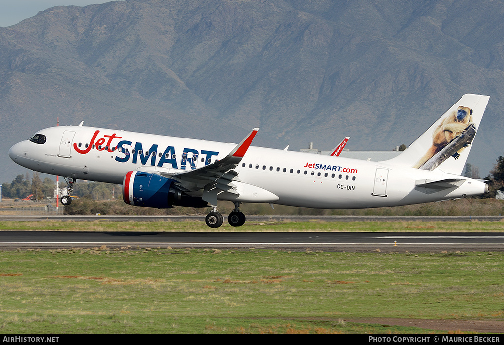 Aircraft Photo of CC-DIN | Airbus A320-271N | AirHistory.net #701609