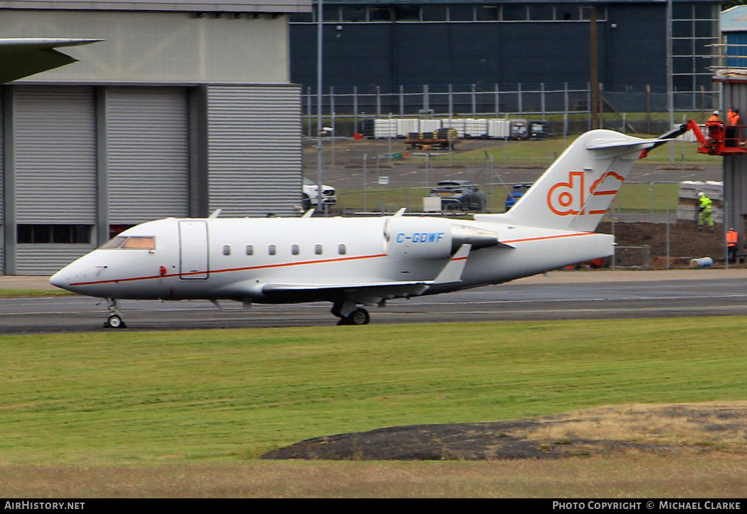 Aircraft Photo of C-GDWF | Bombardier Challenger 604 (CL-600-2B16) | AirHistory.net #701610