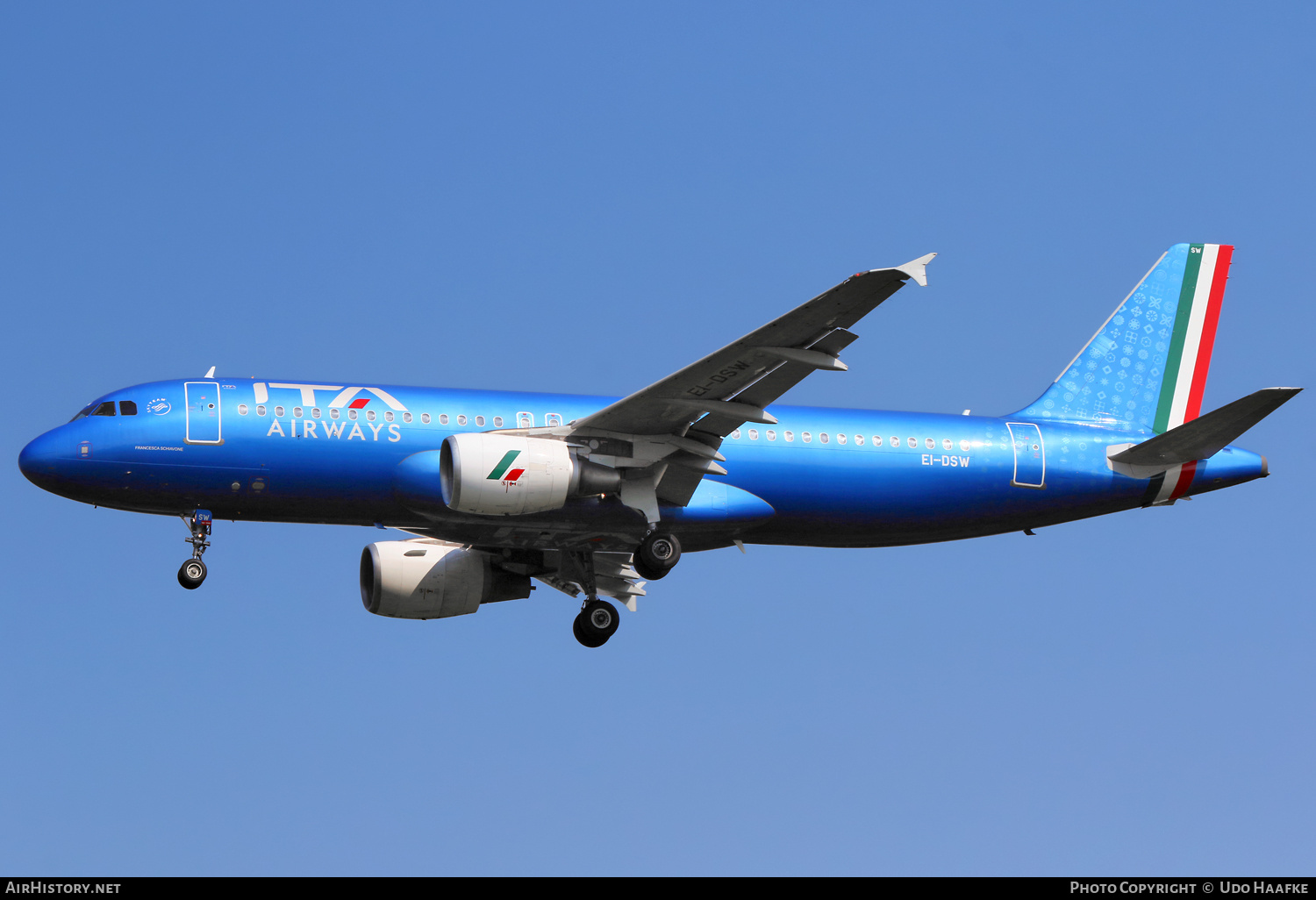 Aircraft Photo of EI-DSW | Airbus A320-216 | ITA Airways | AirHistory.net #701645