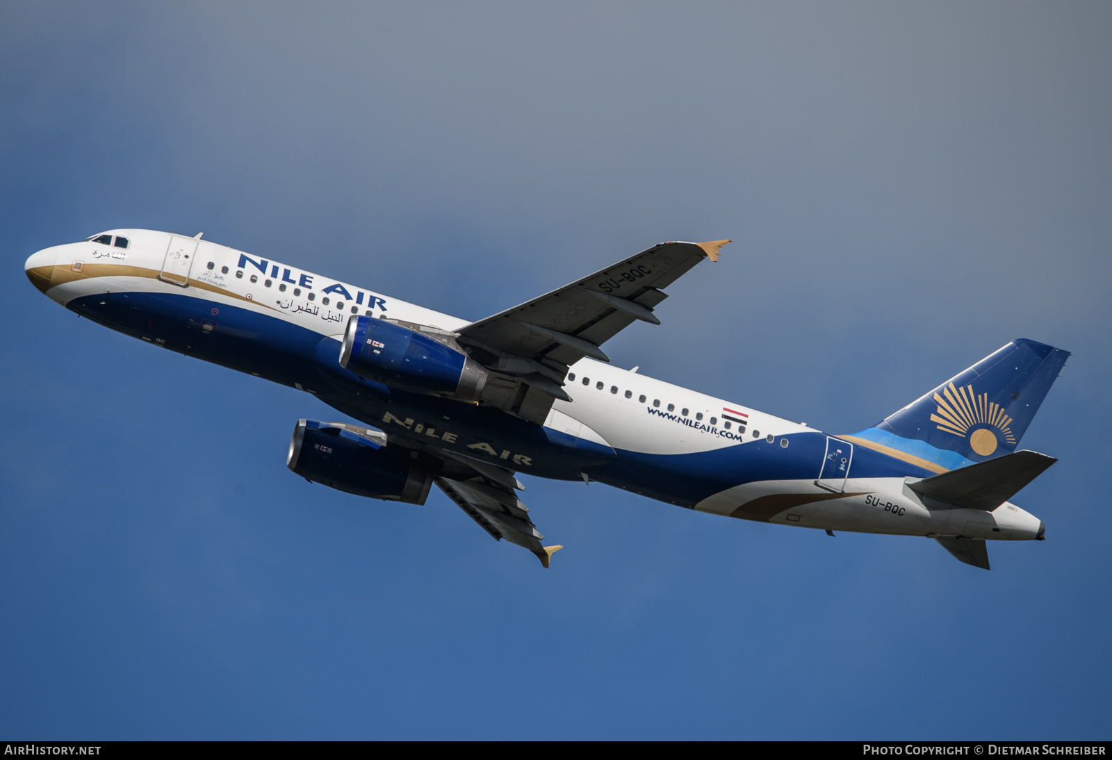 Aircraft Photo of SU-BQC | Airbus A320-232 | Nile Air | AirHistory.net #701649
