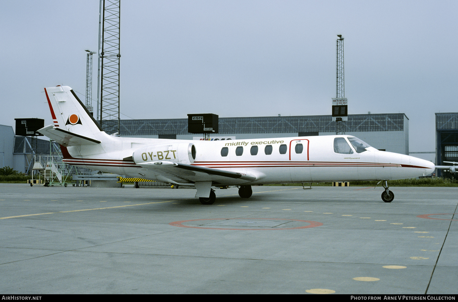 Aircraft Photo of OY-BZT | Cessna 550 Citation II | Midtfly Executive | AirHistory.net #701652
