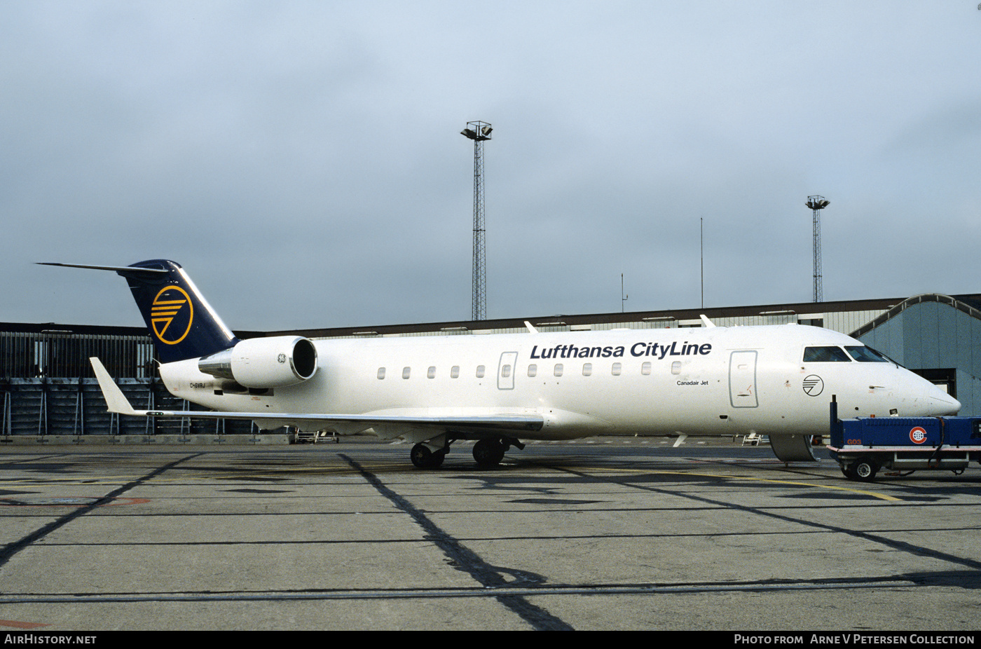 Aircraft Photo of C-GVRJ | Canadair CRJ-100ER (CL-600-2B19) | Lufthansa CityLine | AirHistory.net #701661