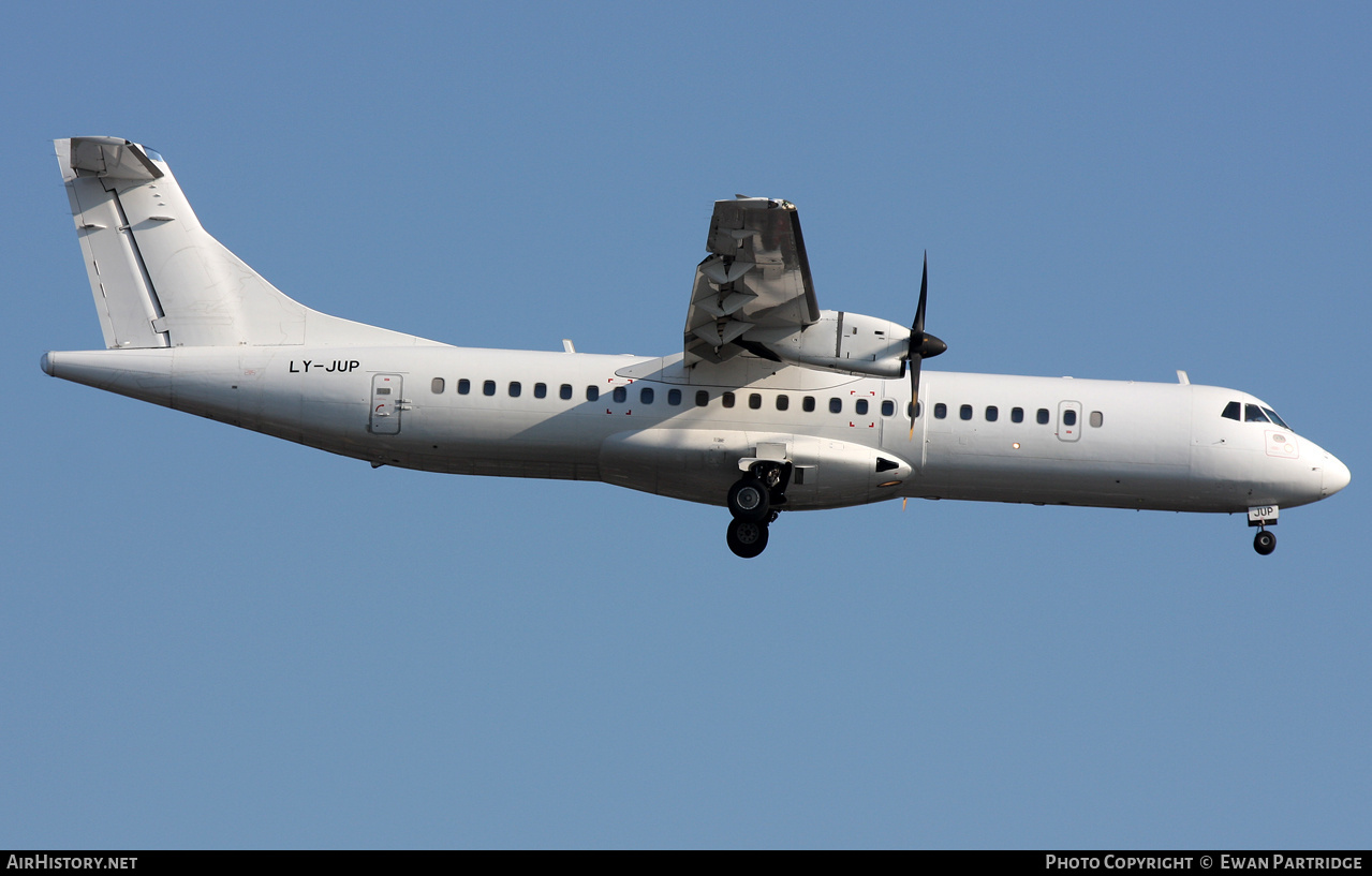 Aircraft Photo of LY-JUP | ATR ATR-72-500 (ATR-72-212A) | AirHistory.net #701679