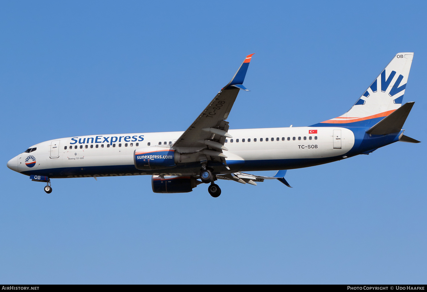 Aircraft Photo of TC-SOB | Boeing 737-8HC | SunExpress | AirHistory.net #701683