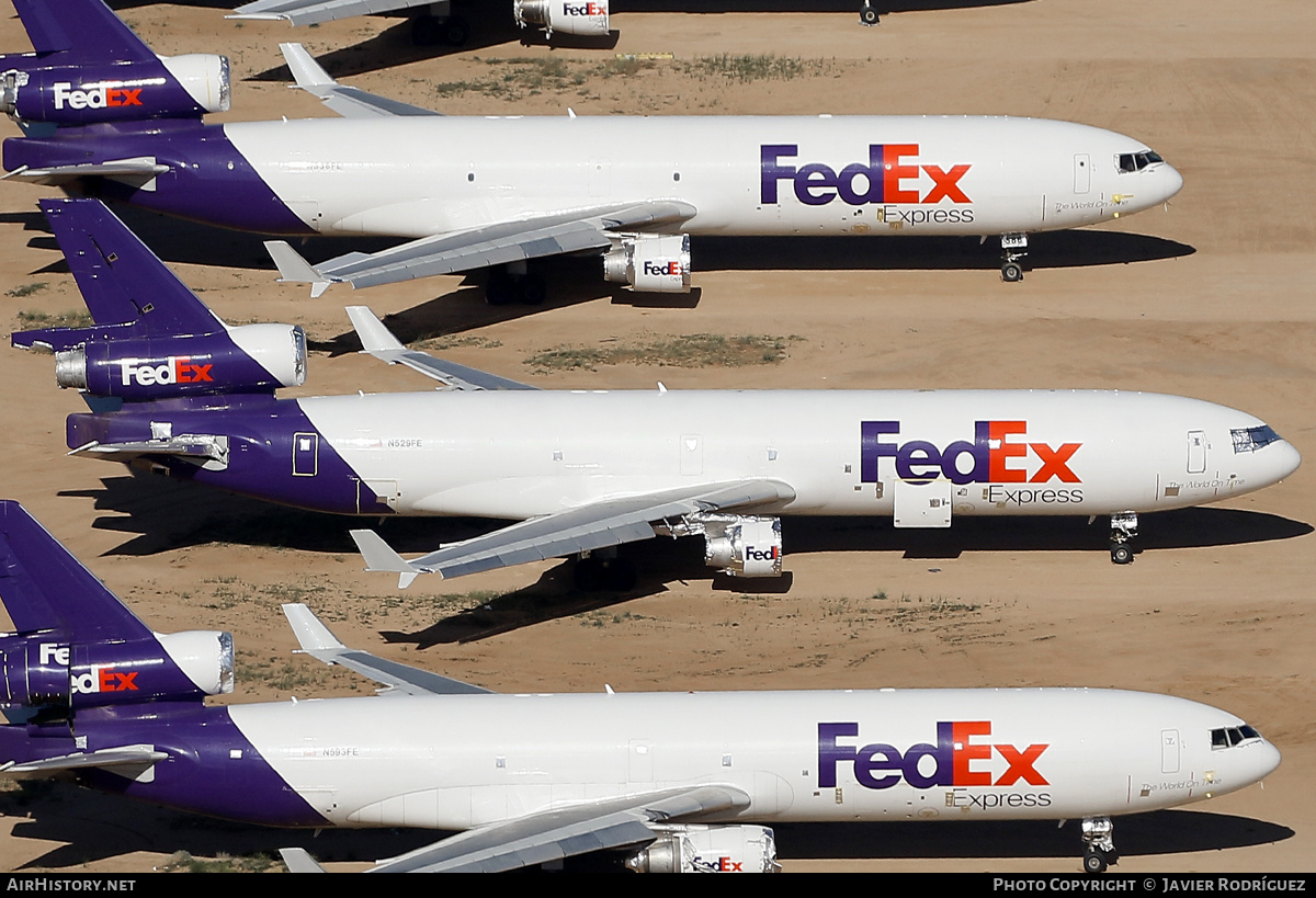 Aircraft Photo of N529FE | McDonnell Douglas MD-11F | FedEx Express - Federal Express | AirHistory.net #701713