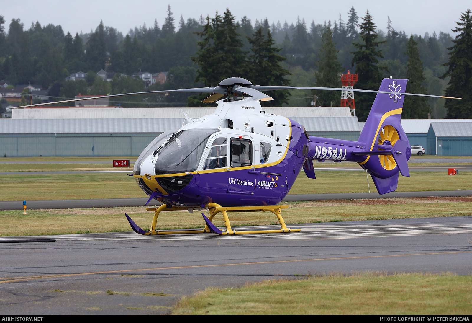 Aircraft Photo of N954AL | Eurocopter EC-135T-2+ | Airlift Northwest | AirHistory.net #701730