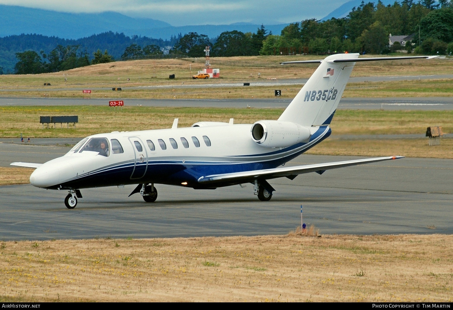Aircraft Photo of N835CB | Cessna 525B CitationJet CJ3 | AirHistory.net #701740