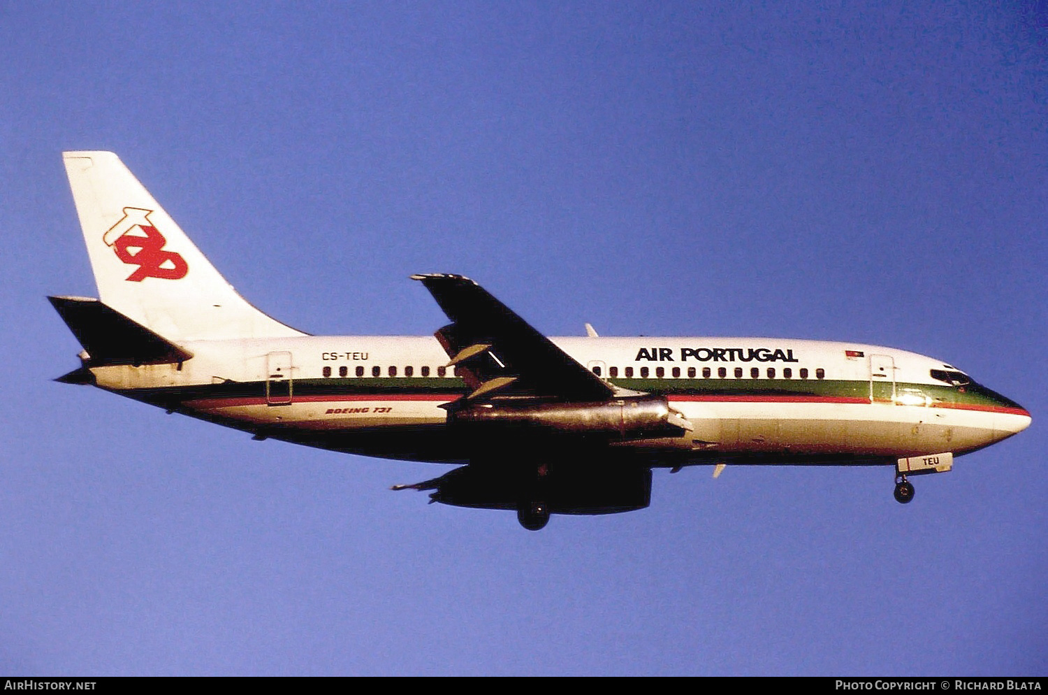 Aircraft Photo of CS-TEU | Boeing 737-2K9/Adv | TAP Air Portugal | AirHistory.net #701752